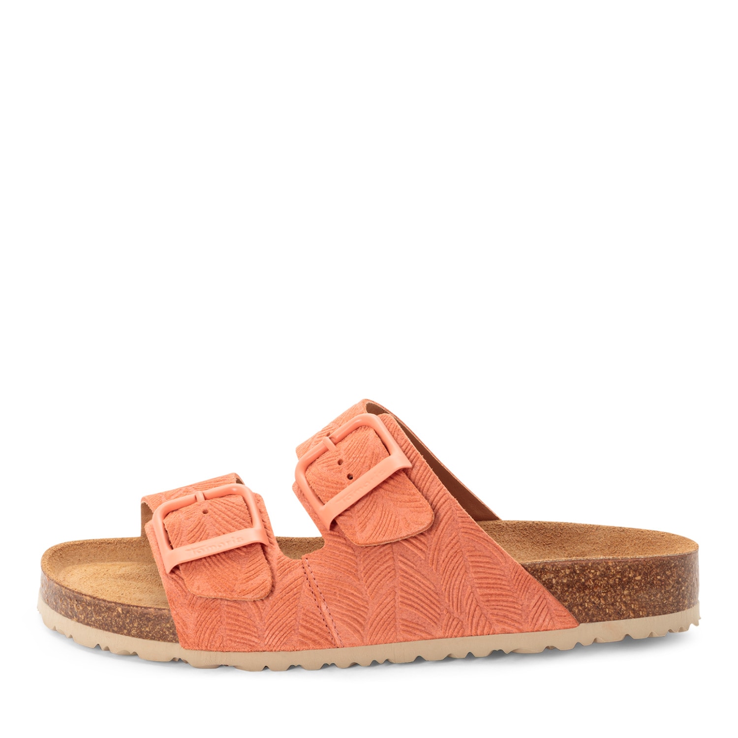Tamaris Pantolette  Sommerschuh, Hausschuh, Schlupfschuh mit floraler Prägung