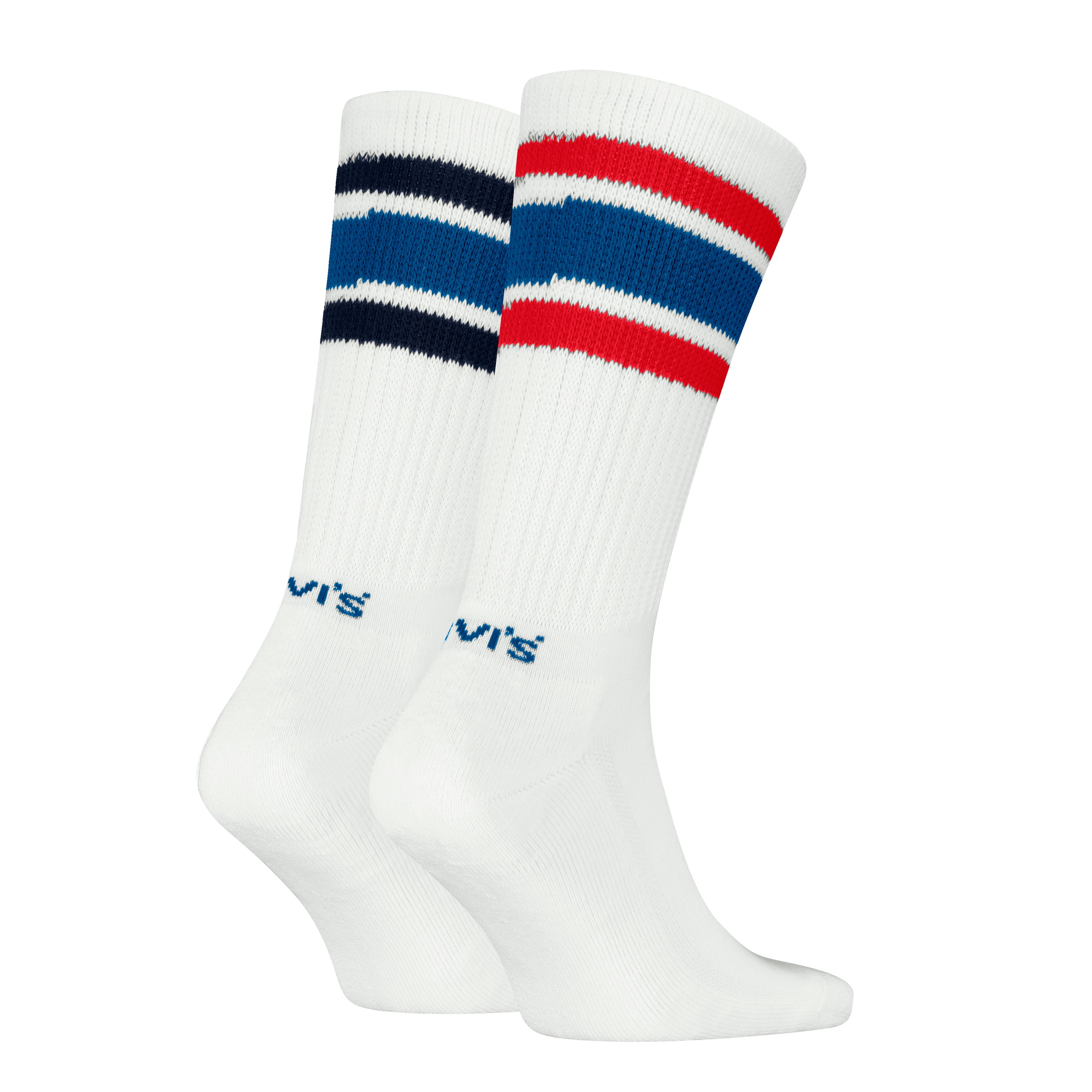 Levis Socken "LEVIS REG CUT SPORT 2P", (2 Paar), mit sportlichen Streifen-M günstig online kaufen
