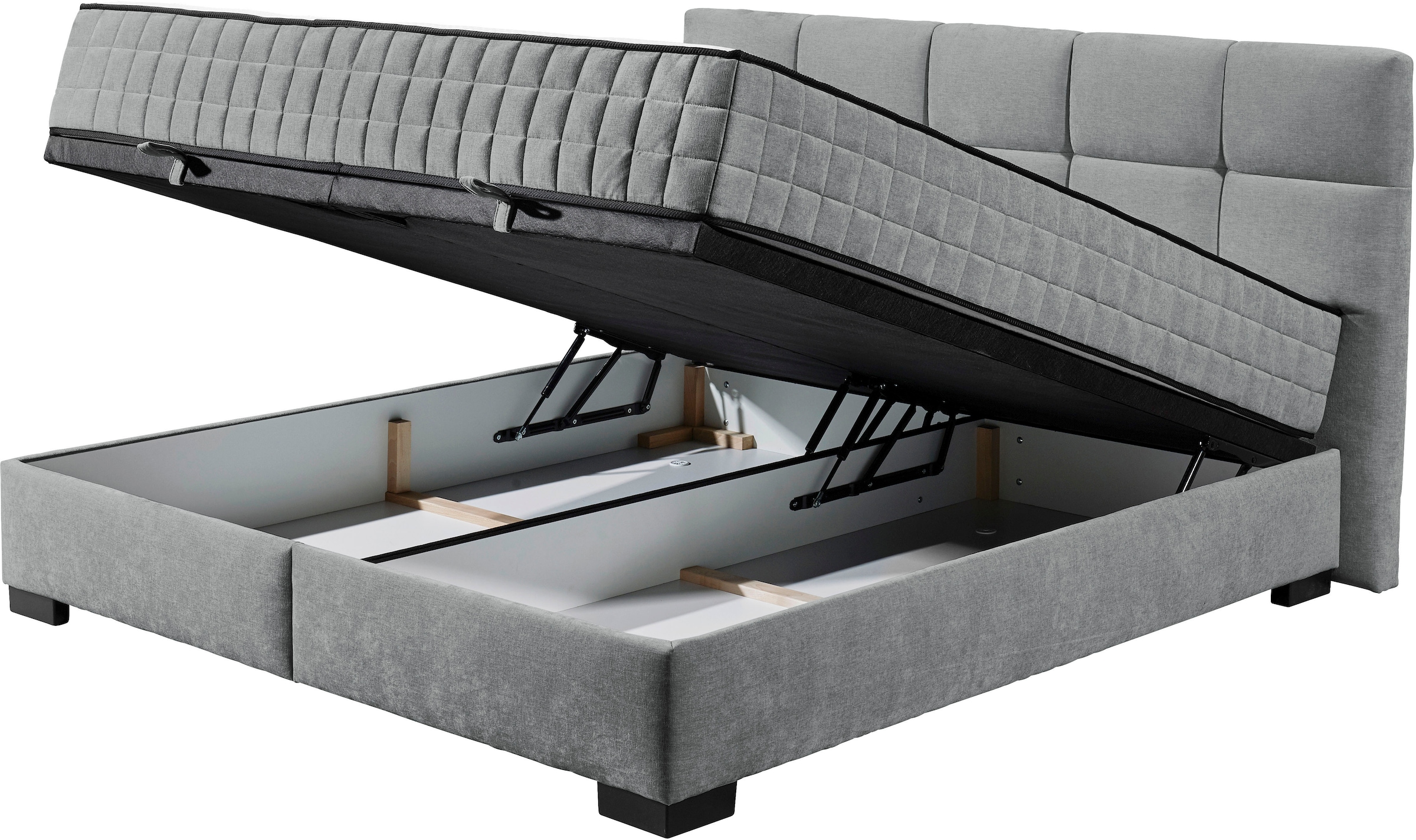 ED EXCITING DESIGN Boxbett »Nagol«, mit Bettkasten, mit Wendematratze, erhältlich in verschiedenen Breiten