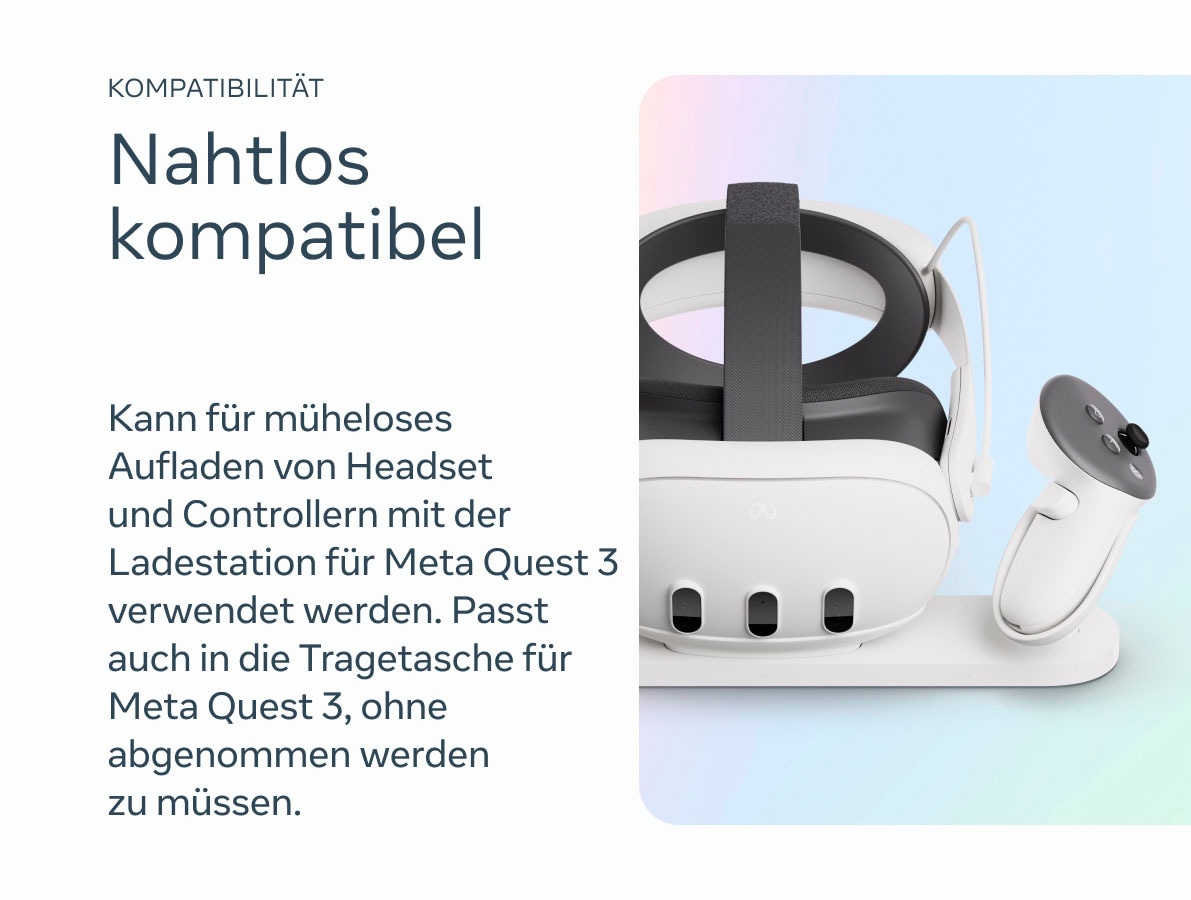 Meta Controller »Quest 3 Elite-Riemen mit Akku (Elite Strap with Battery)«