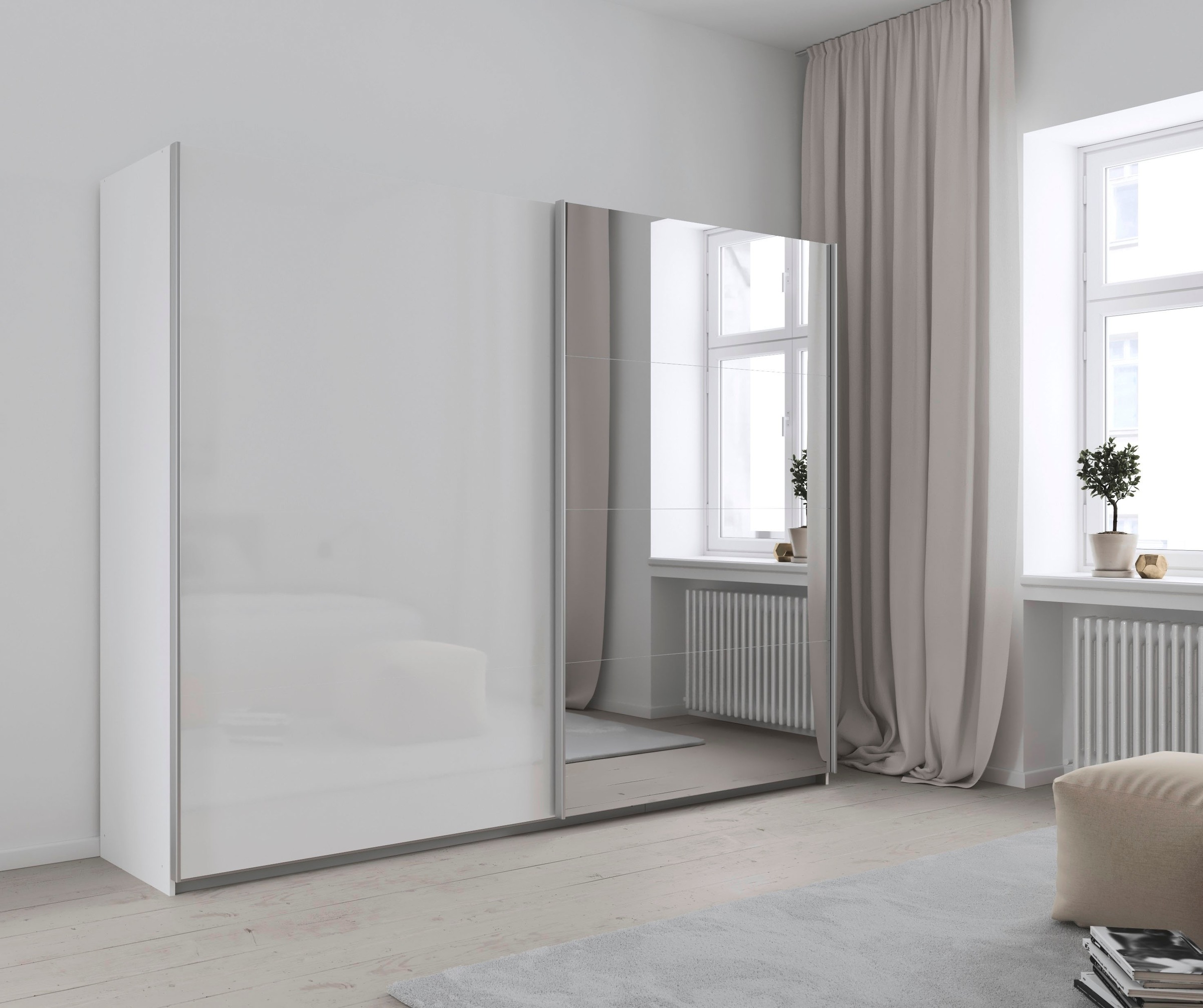 OTTO home Schwebetürenschrank "Kleiderschrank Schrank Garderobe Schlafzimme günstig online kaufen