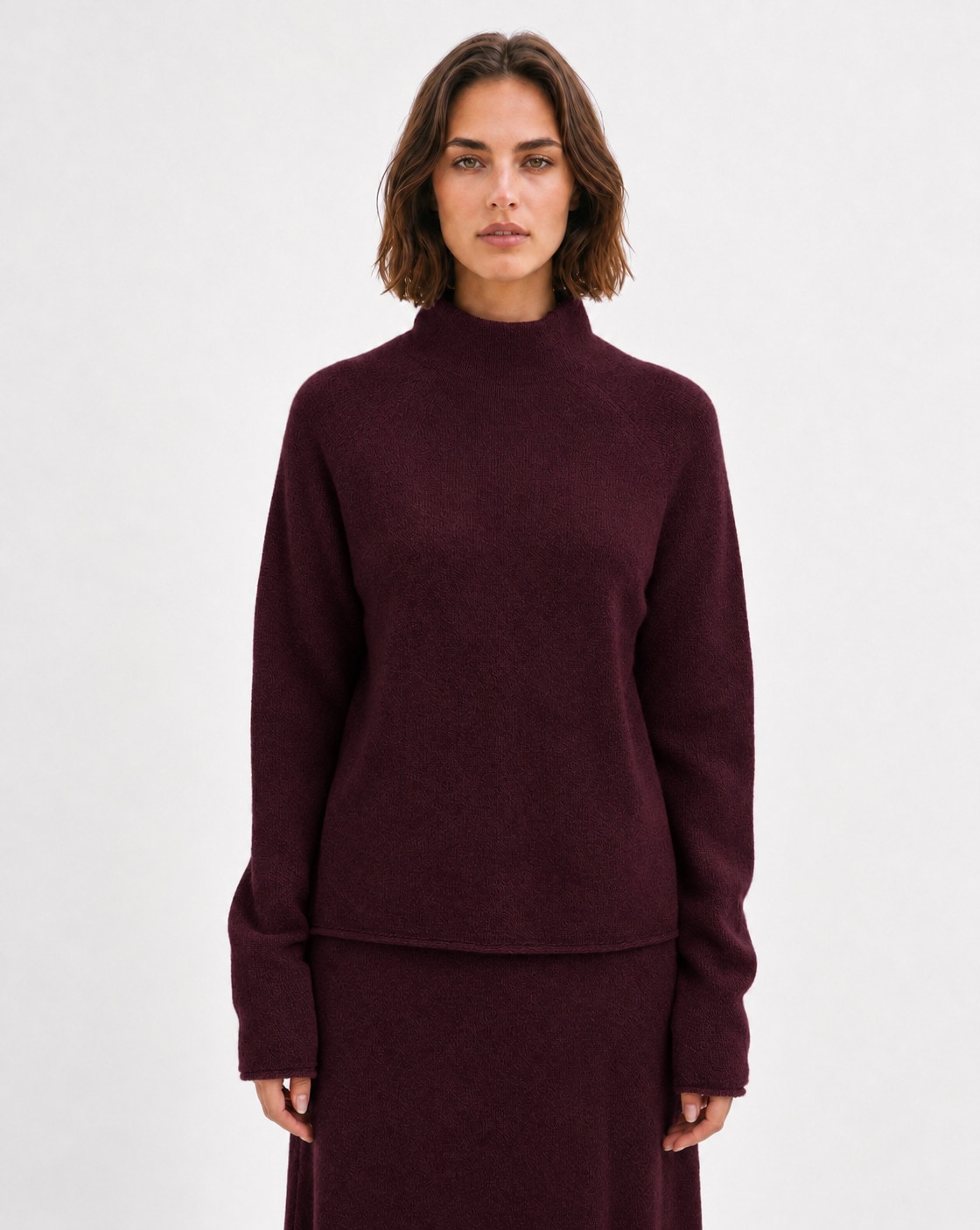 Smith & Soul Rollkragenpullover mit Rollsäumen