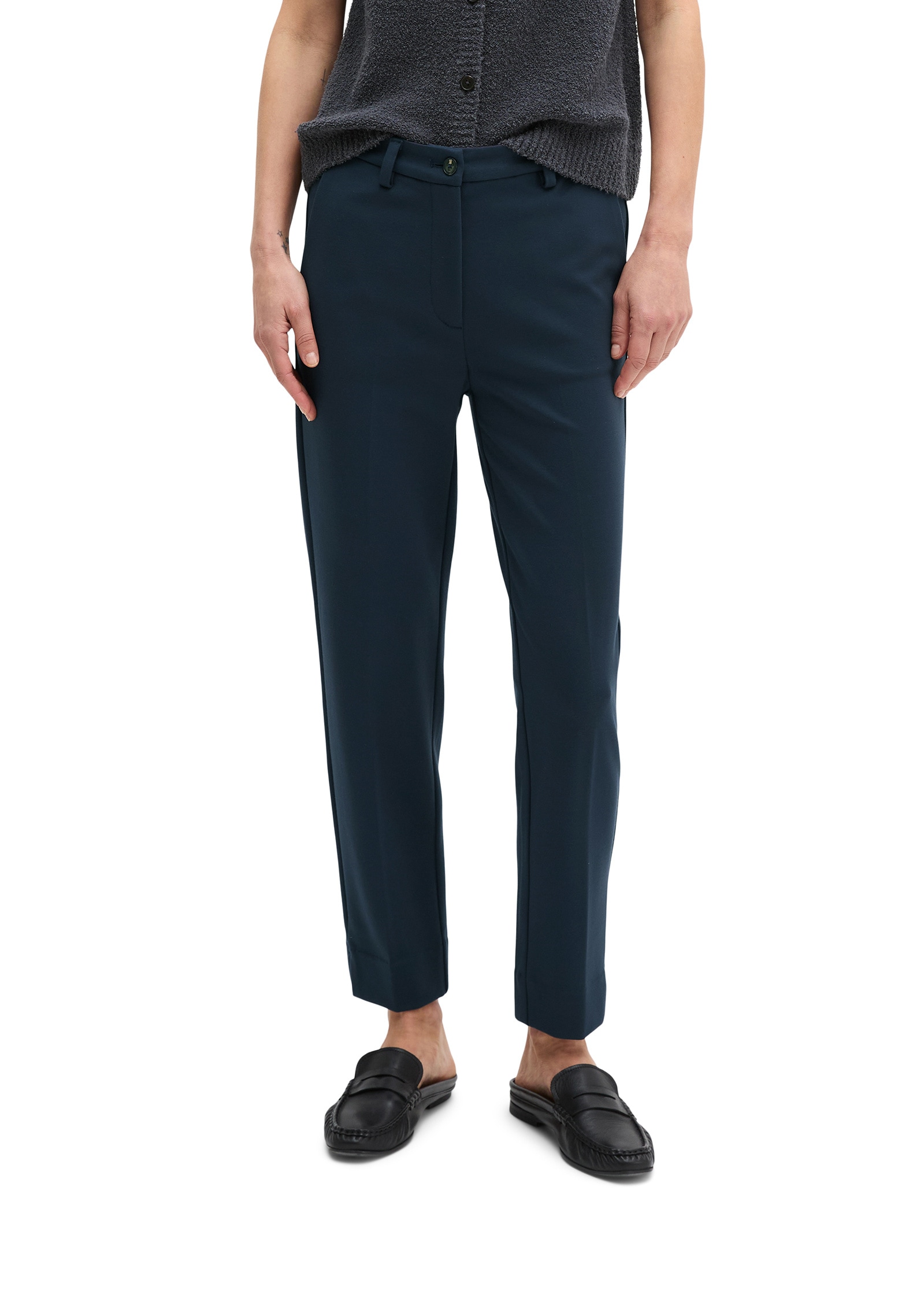 Marc OPolo Chinohose "aus weichem Interlock-Jersey" günstig online kaufen