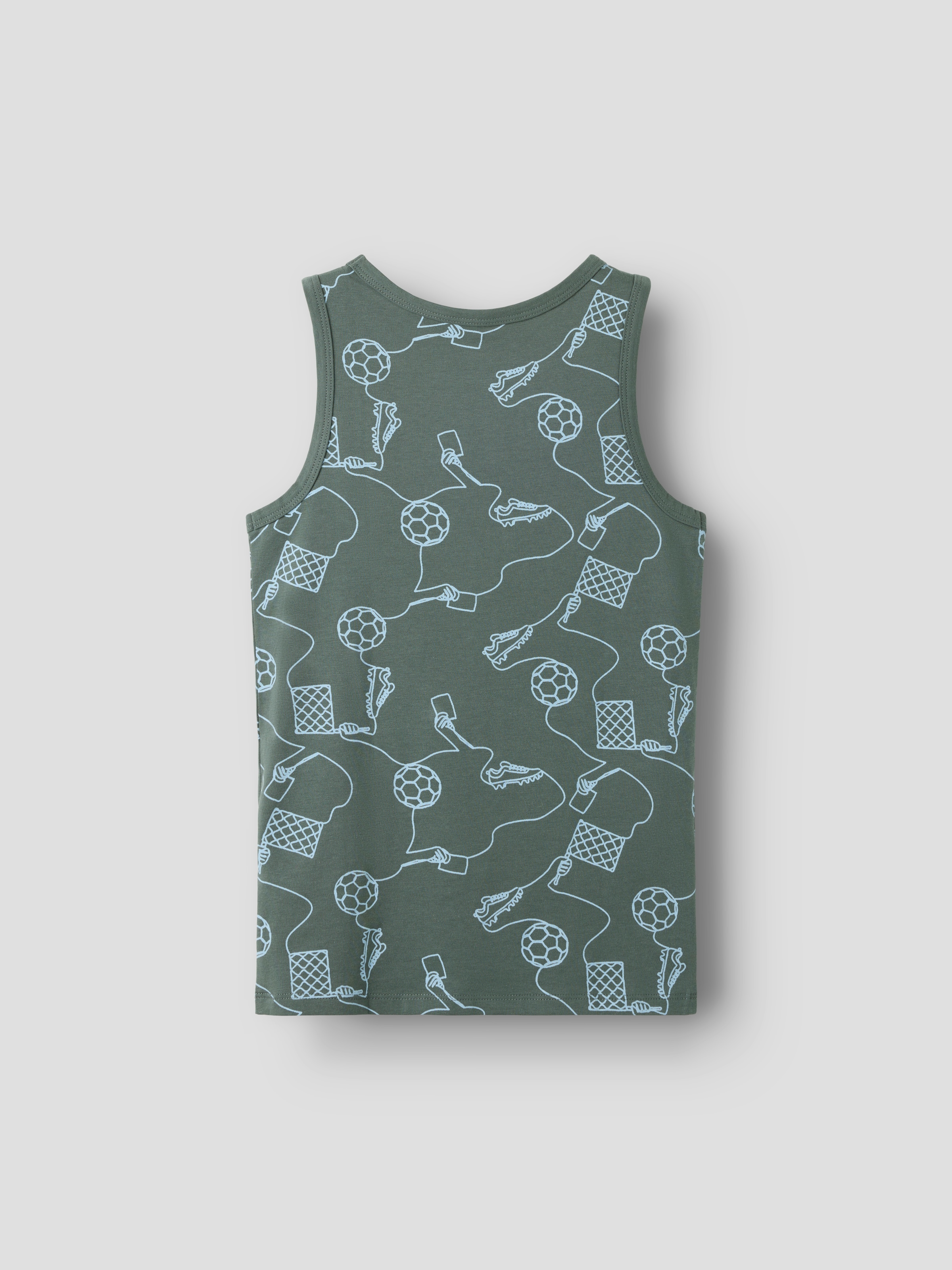 Name It Unterhemd »NKMTANK TOP 2P KICK OFF NOOS« Packung, 2 Stk. Baumwollmischung, uni und bedruckt im Set