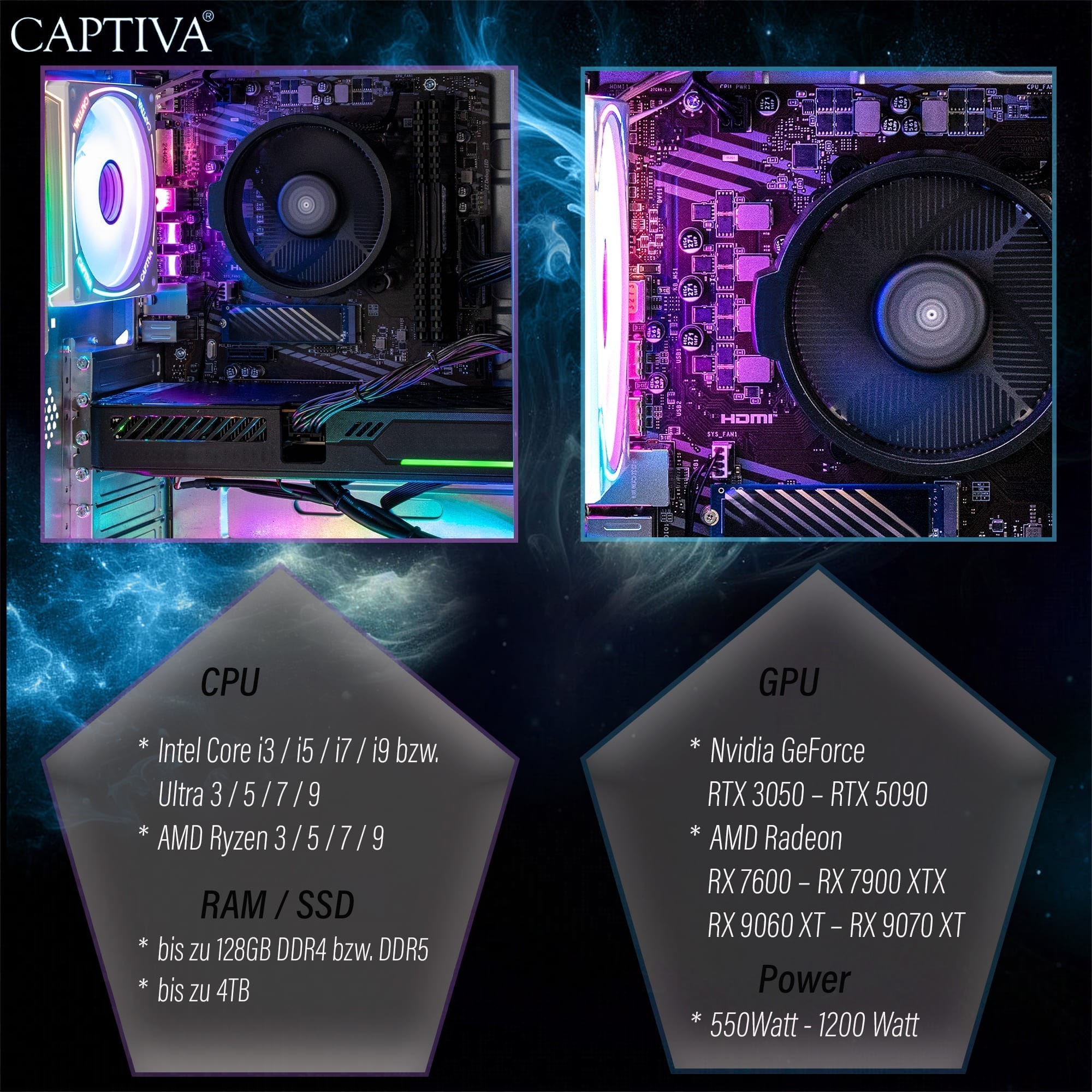 CAPTIVA Gaming-PC »Advanced Gaming R98-637«