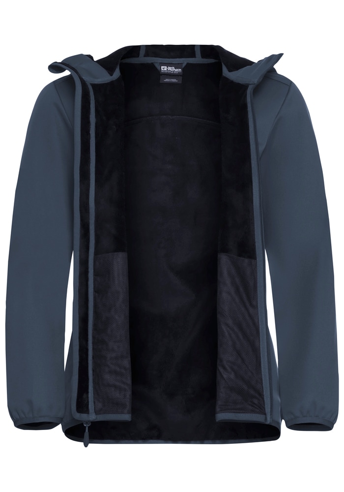 Jack Wolfskin Softshelljacke »WINDHAIN HOODY W«, mit Kapuze