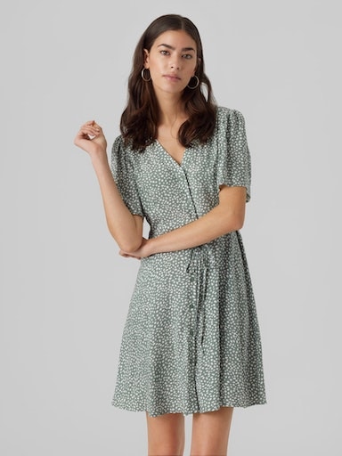 Vero Moda "VMALBA SS SHORT DRESS WVN NOOS" Viskose, slim fit günstig online kaufen