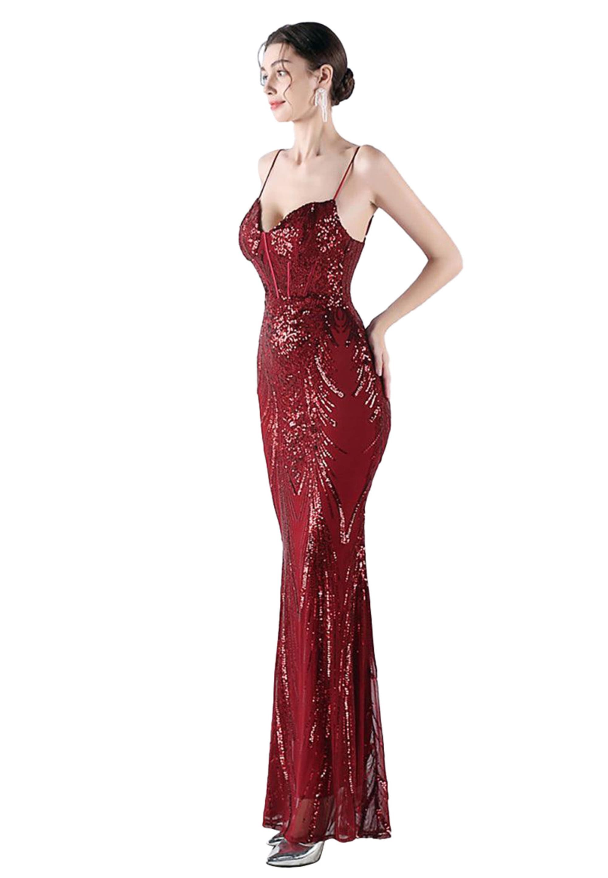 Moda Minx Jerseykleid »Gabrielle Long Dress«, mit wunderbarem Rückenausschnitt