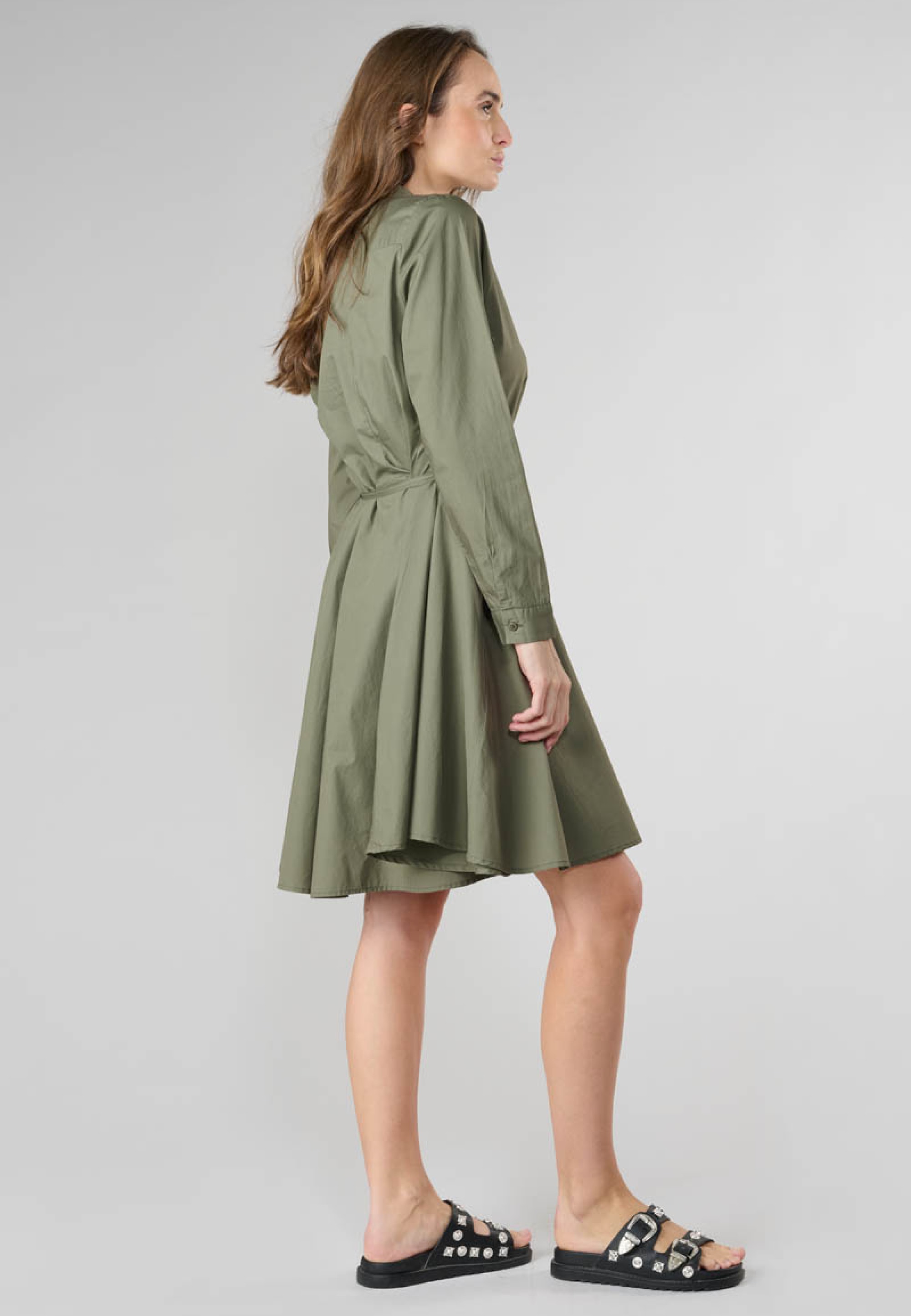 Le Temps Des Cerises Jerseykleid »CATLEYA«, mit praktischem Bindeband