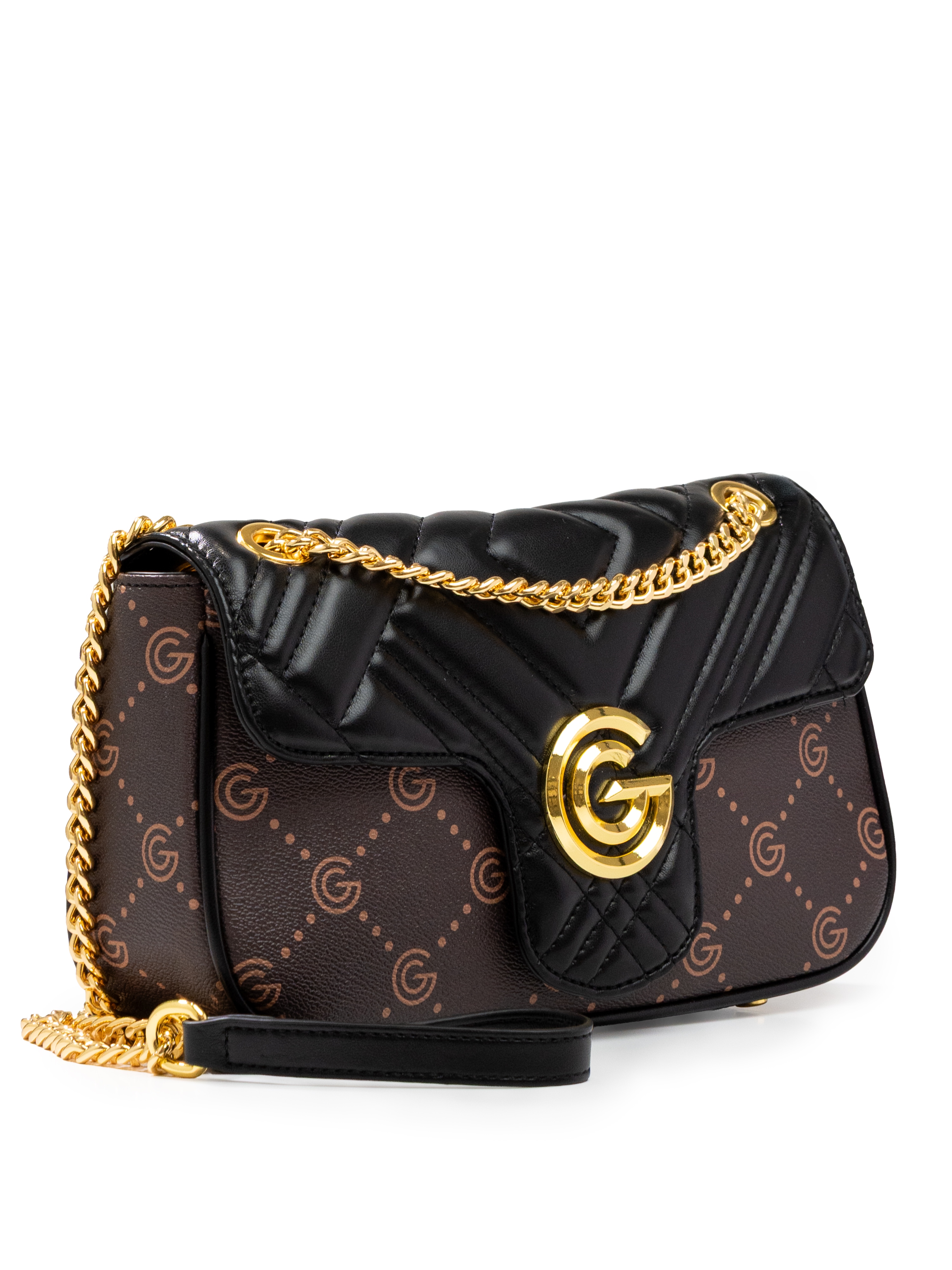 GABRIELLA G By Gabriella Gucci Umhängetasche "CINDY" Damen Umhängetasche, Handtasche, Tragetasche mit Logoverzierung