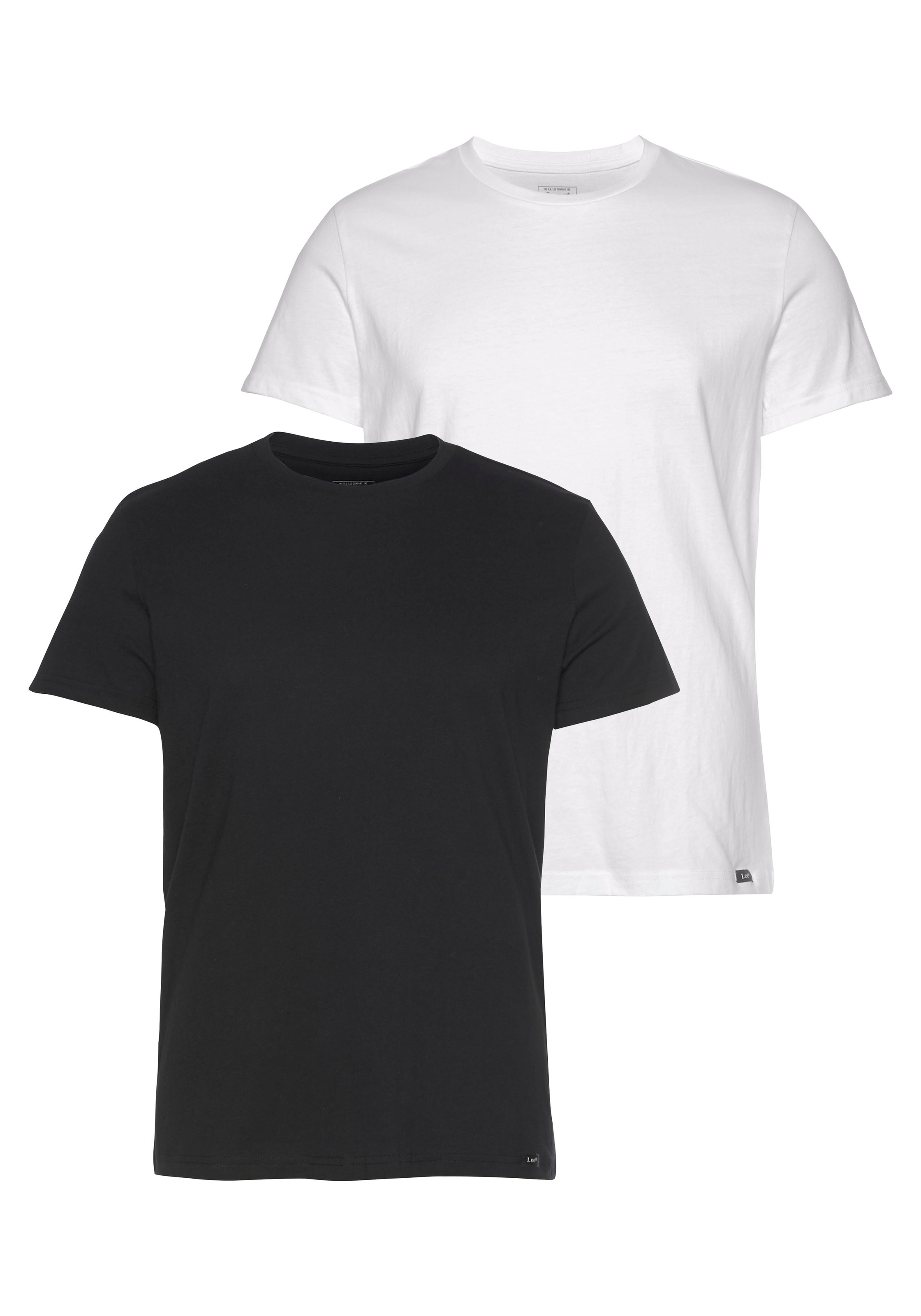 Lee T-Shirt, (Set, 2 tlg.), in schmaler Passform günstig online kaufen