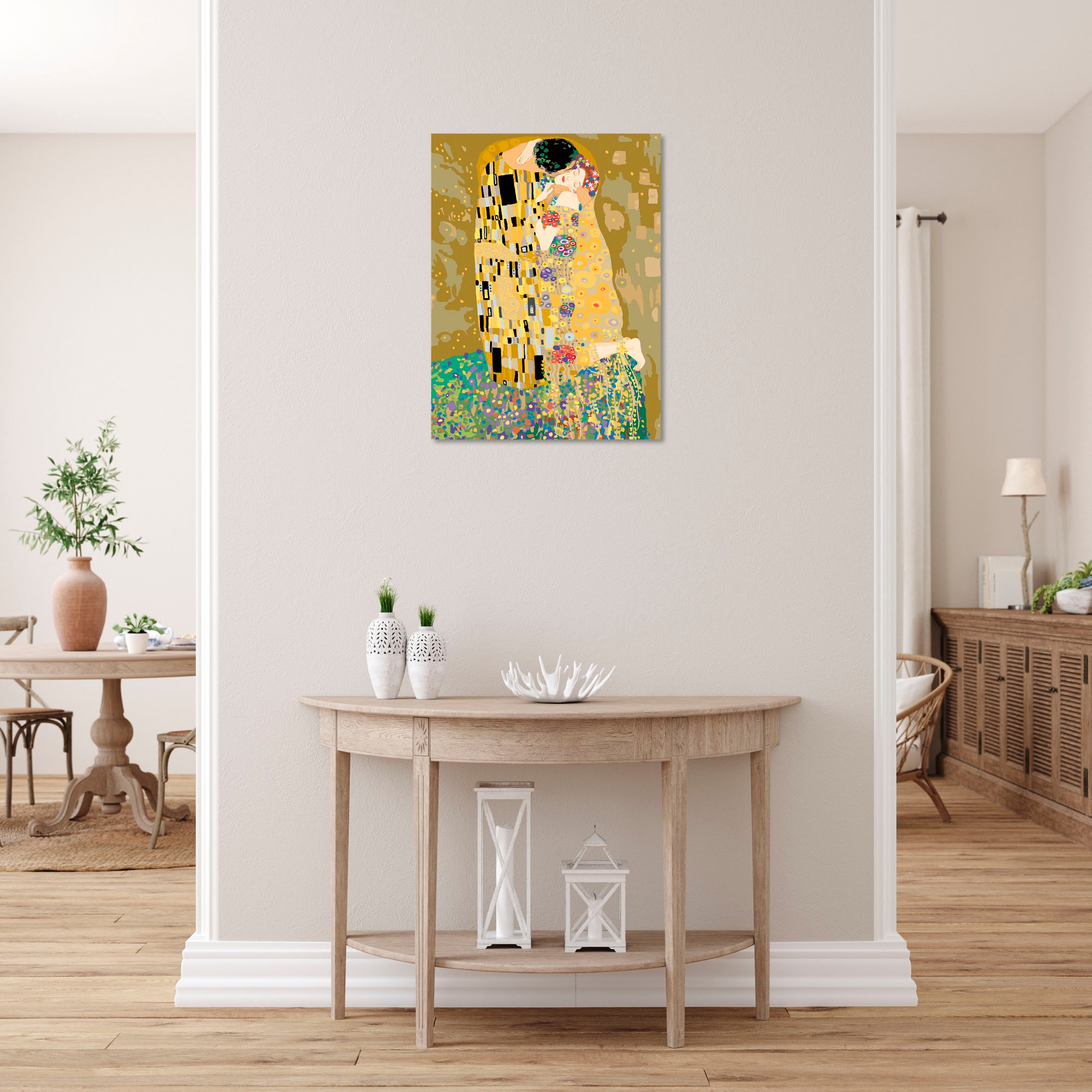 Ravensburger Malen nach Zahlen »CreArt, Leinwand ART Collection: Der Kuss (Klimt)«, Made in Europe