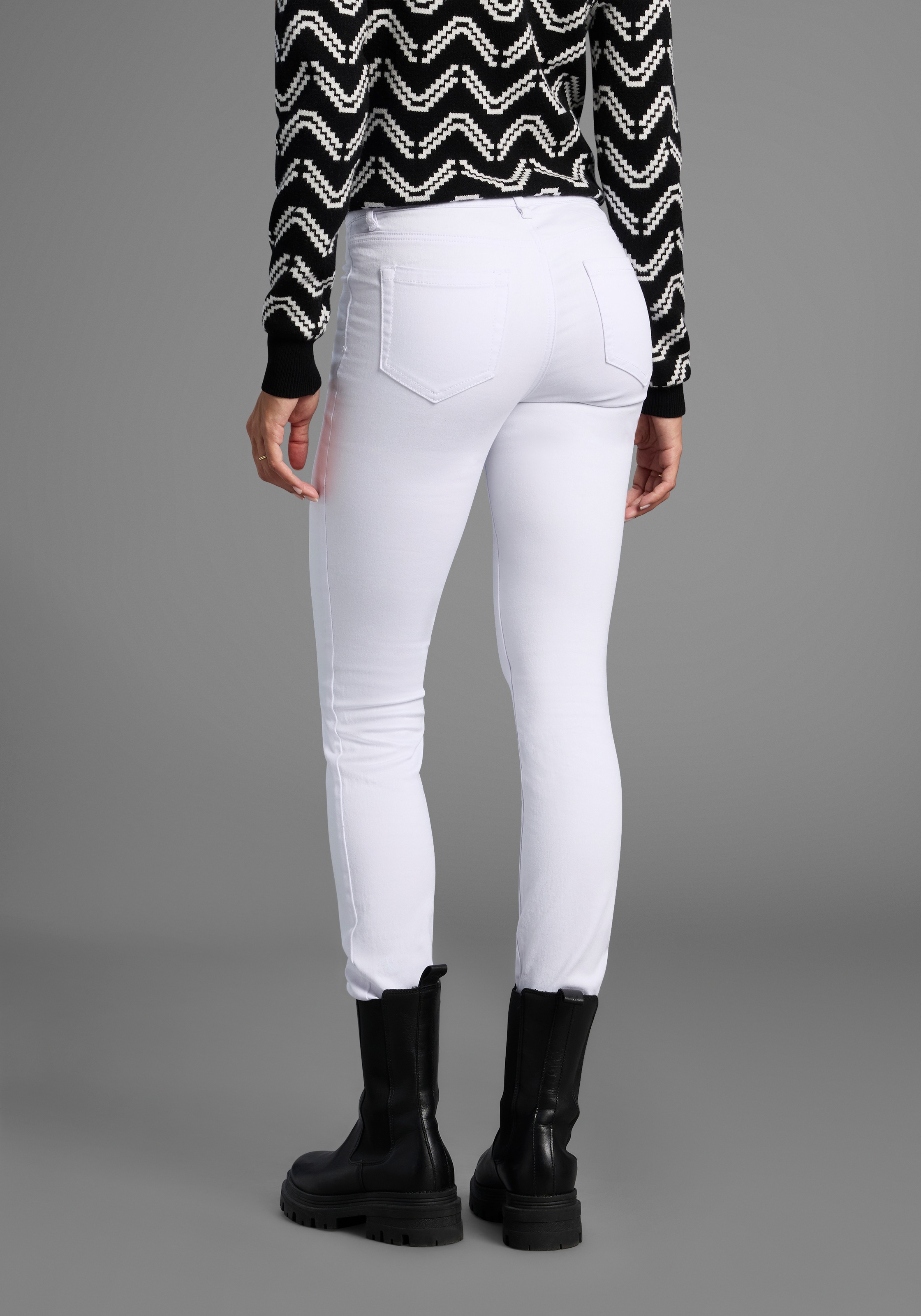 Arizona Skinny-fit-Jeans "Ultra-Stretch", extra-enger Beinverlauf, normale günstig online kaufen