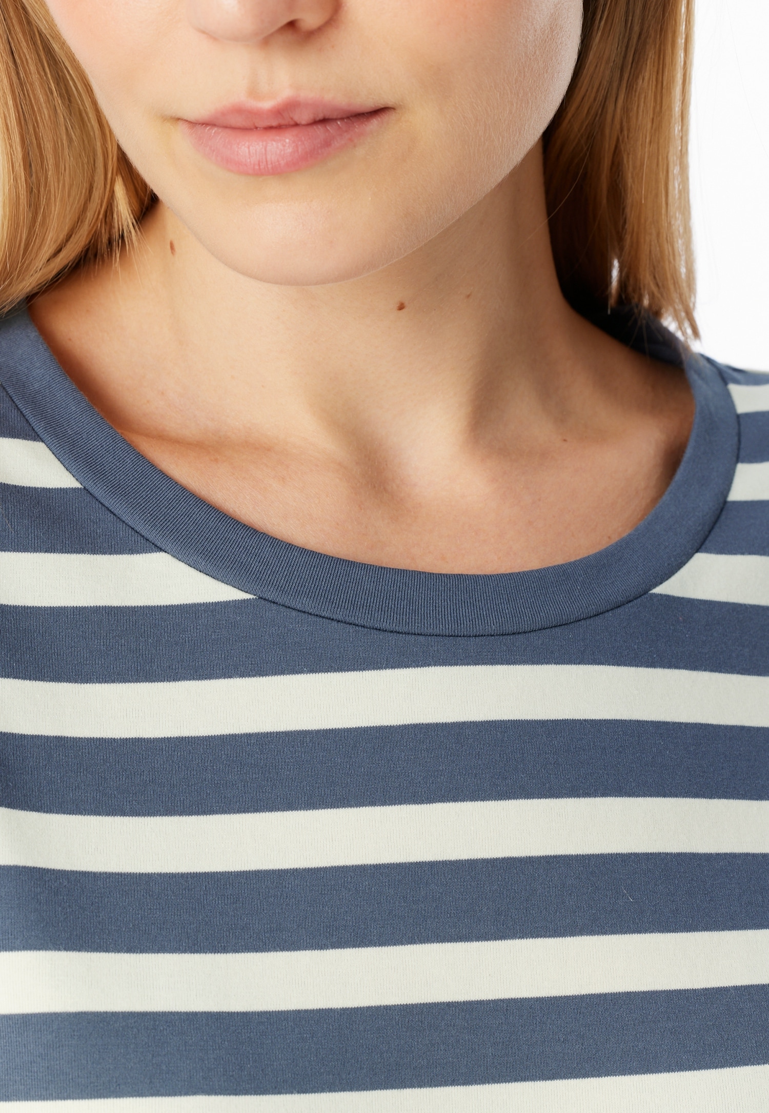 Schiesser Schlafanzug »Casual Nightwear« mit seitlichen Taschen, Rundhalsausschnitt