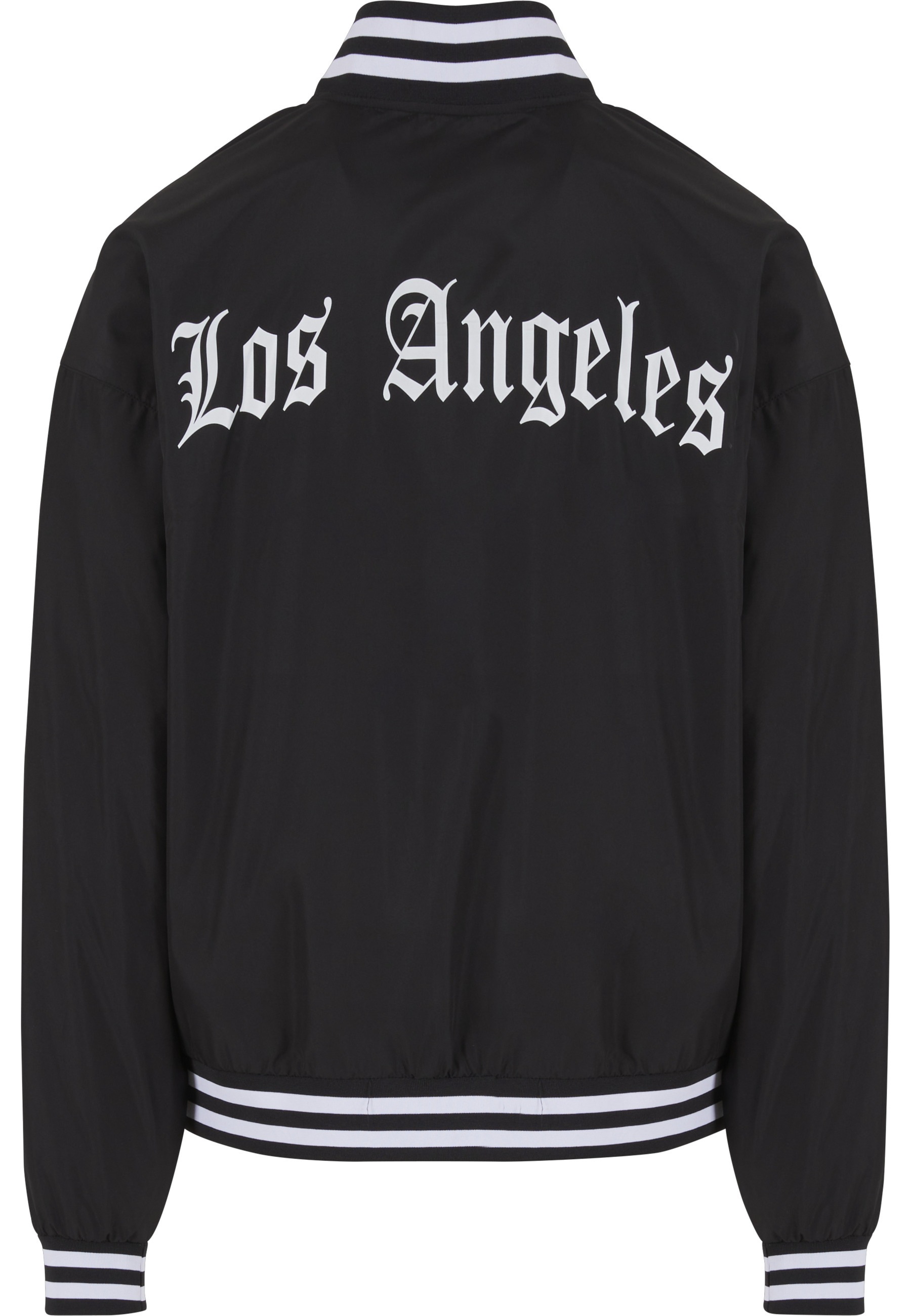 MisterTee Collegejacke »MisterTee Los Angeles Arc Light College Jacket« 1 Stk. tlg. ohne Kapuze