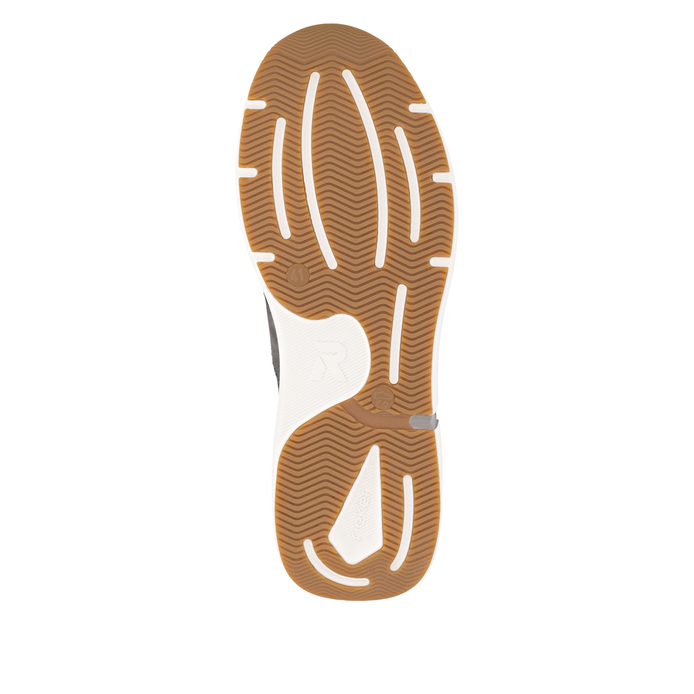 RIEKER Sport Sneaker, Schnürschuh, Halbschuh, Freizeitschuh mit Soft-Einlage