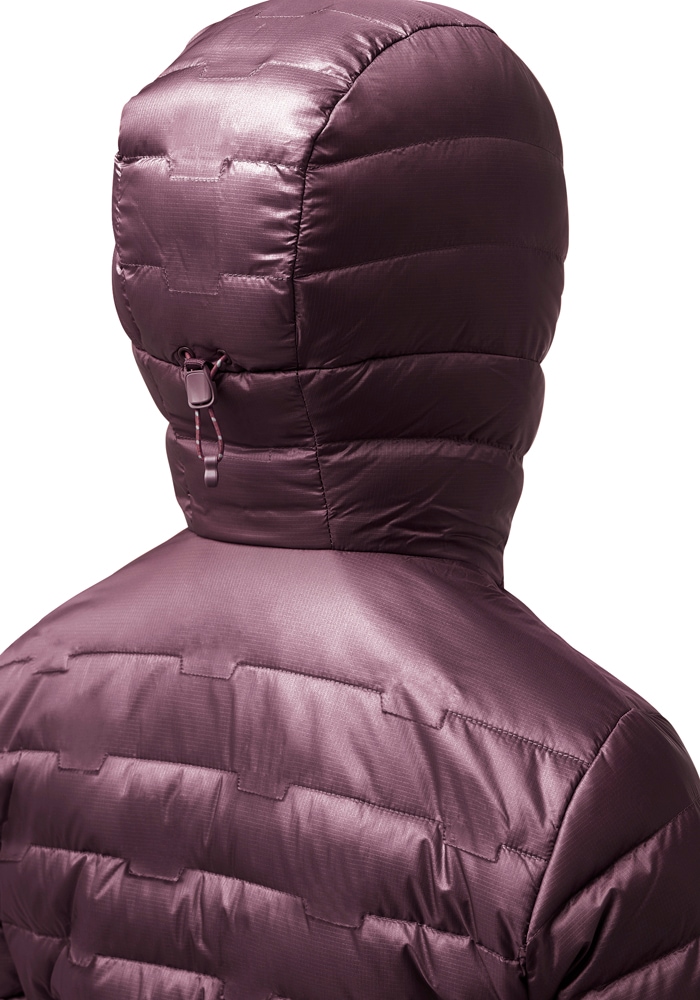 Jack Wolfskin Daunenjacke »PASSAMANI DOWN HOODY W RDS«, mit Kapuze