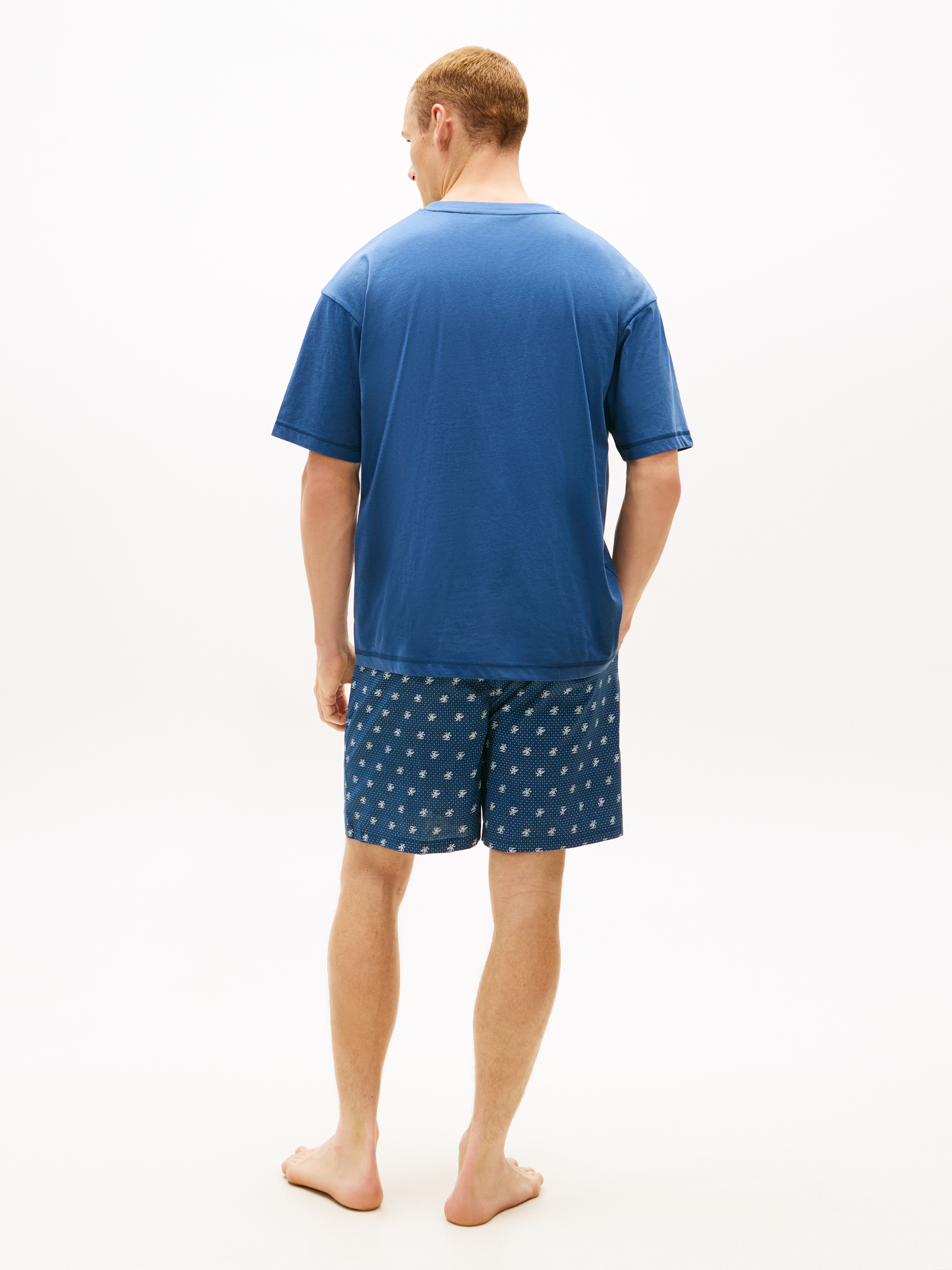 Tommy Hilfiger Underwear Shorty Original Pyjama mit Shorts und Print