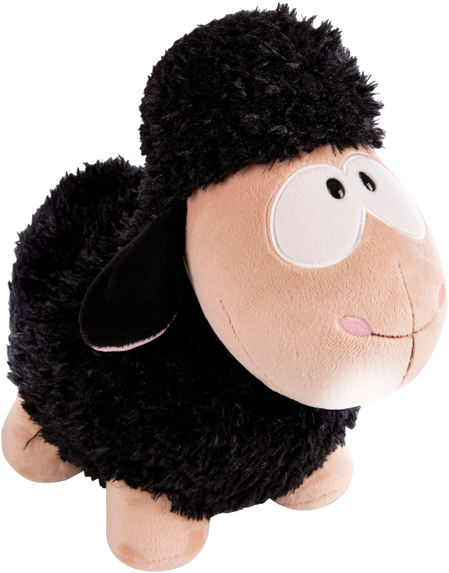 Nici Kuscheltier »Wooly Gang, Schaf schwarz, 22 cm«, stehend, enthält recyceltes Material (Global Recycled Standard)