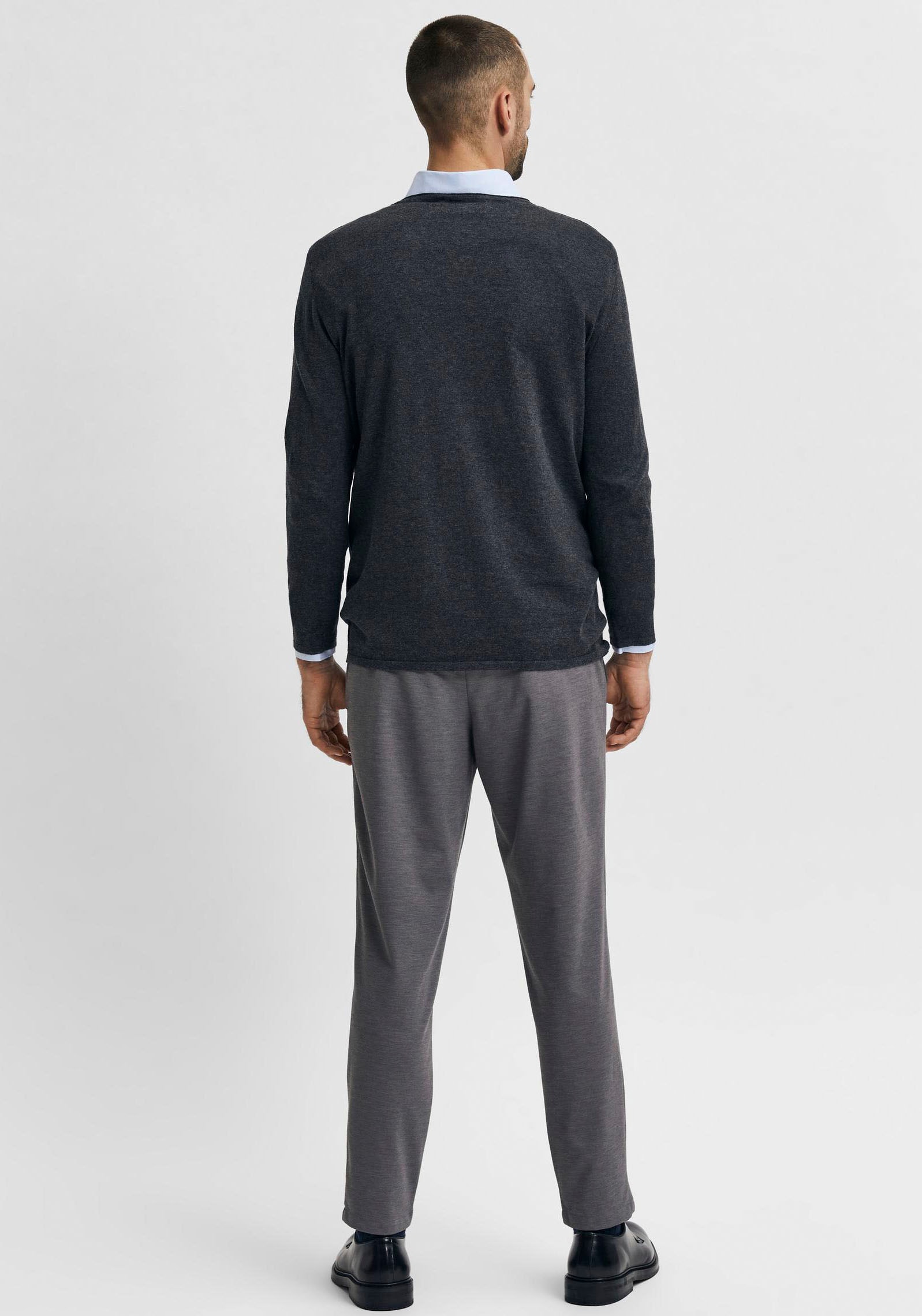 SELECTED HOMME Rundhalspullover »ROME KNIT«