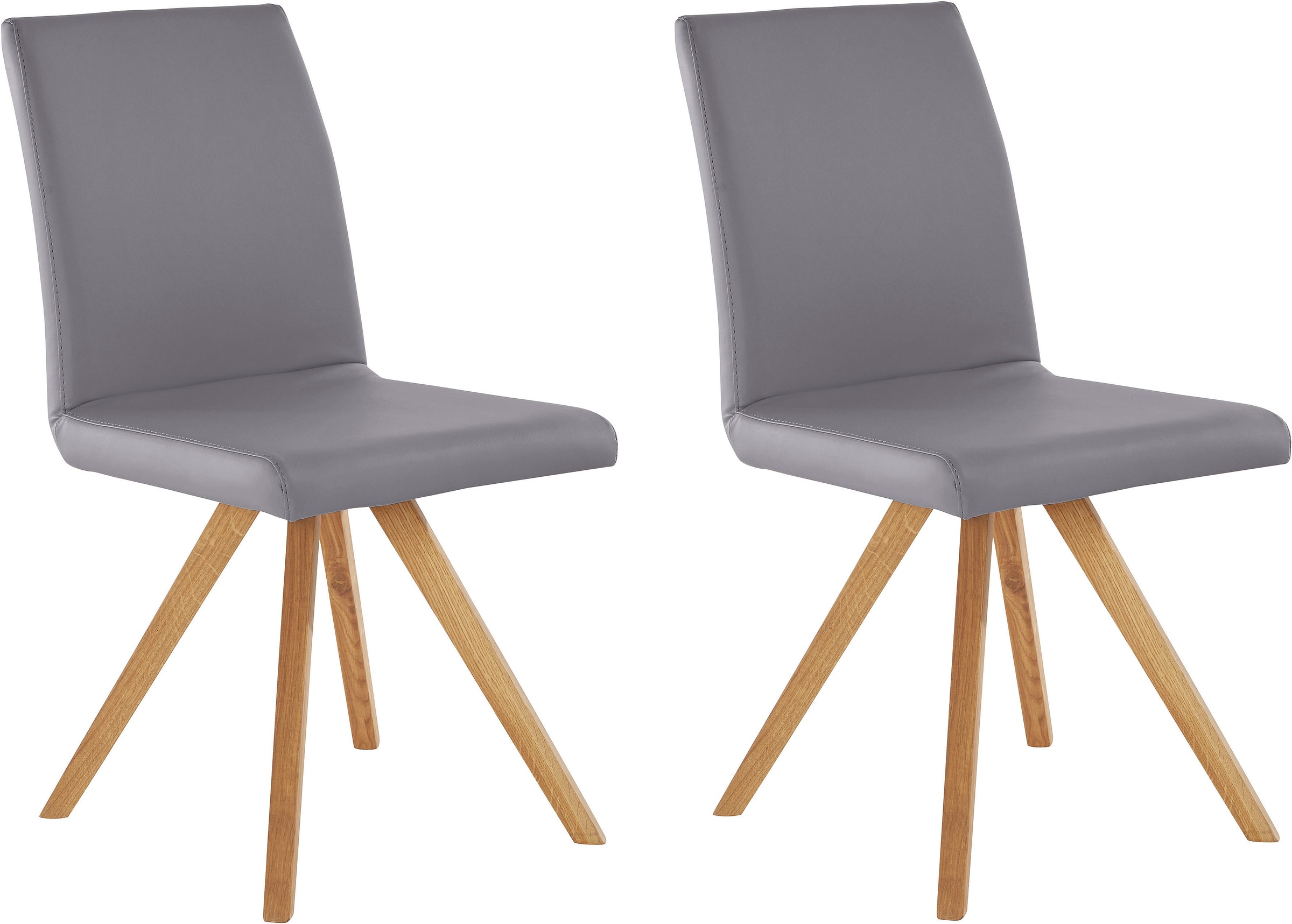 Home affaire Schalenstuhl "Rio" (Set) 2 Stk. Kunstleder Bezug in Kunstleder günstig online kaufen