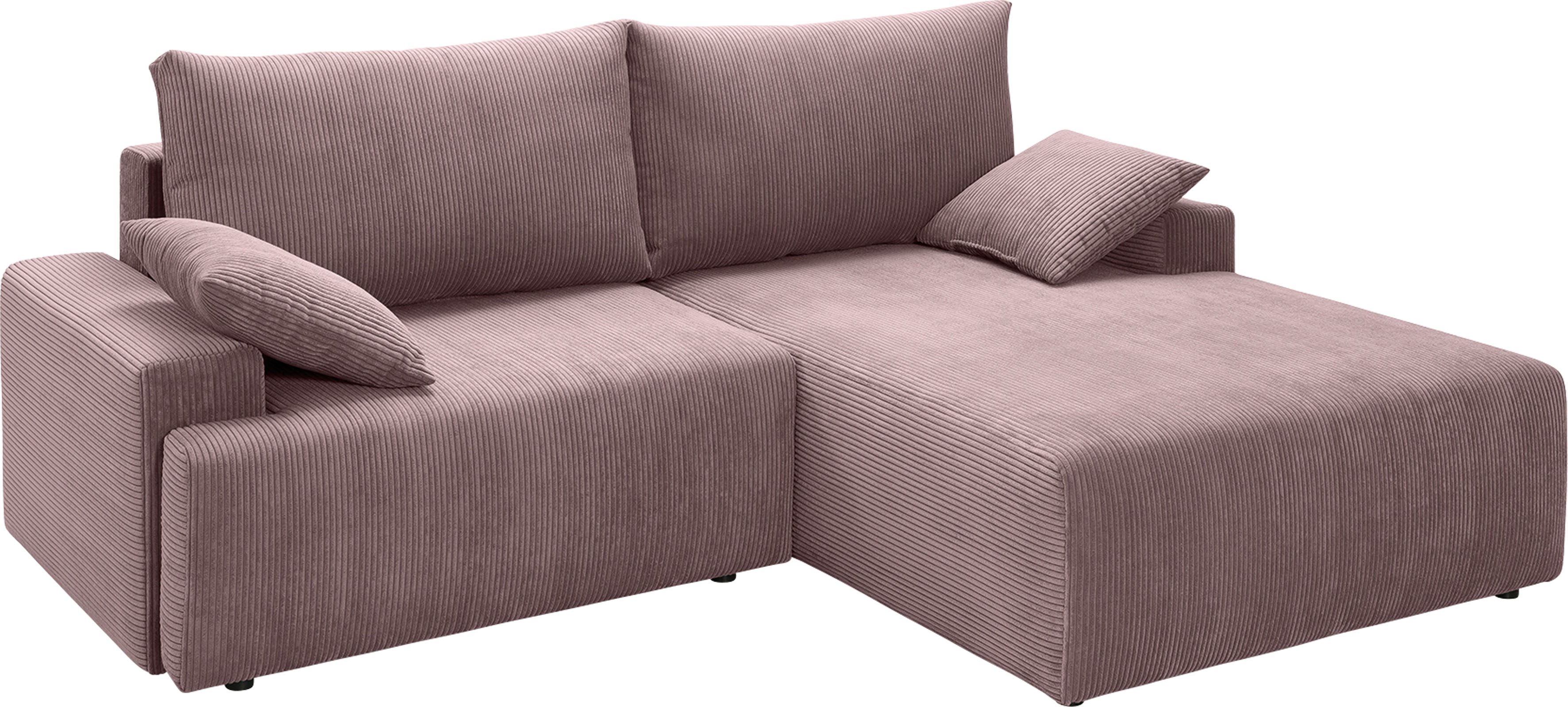 Thumbnail - exxpo - sofa fashion Ecksofa "Orinoko, aktuelles Design und hoher Sitzkomfort, L-Form", inkl. Bettfunktion und Bettkaste...