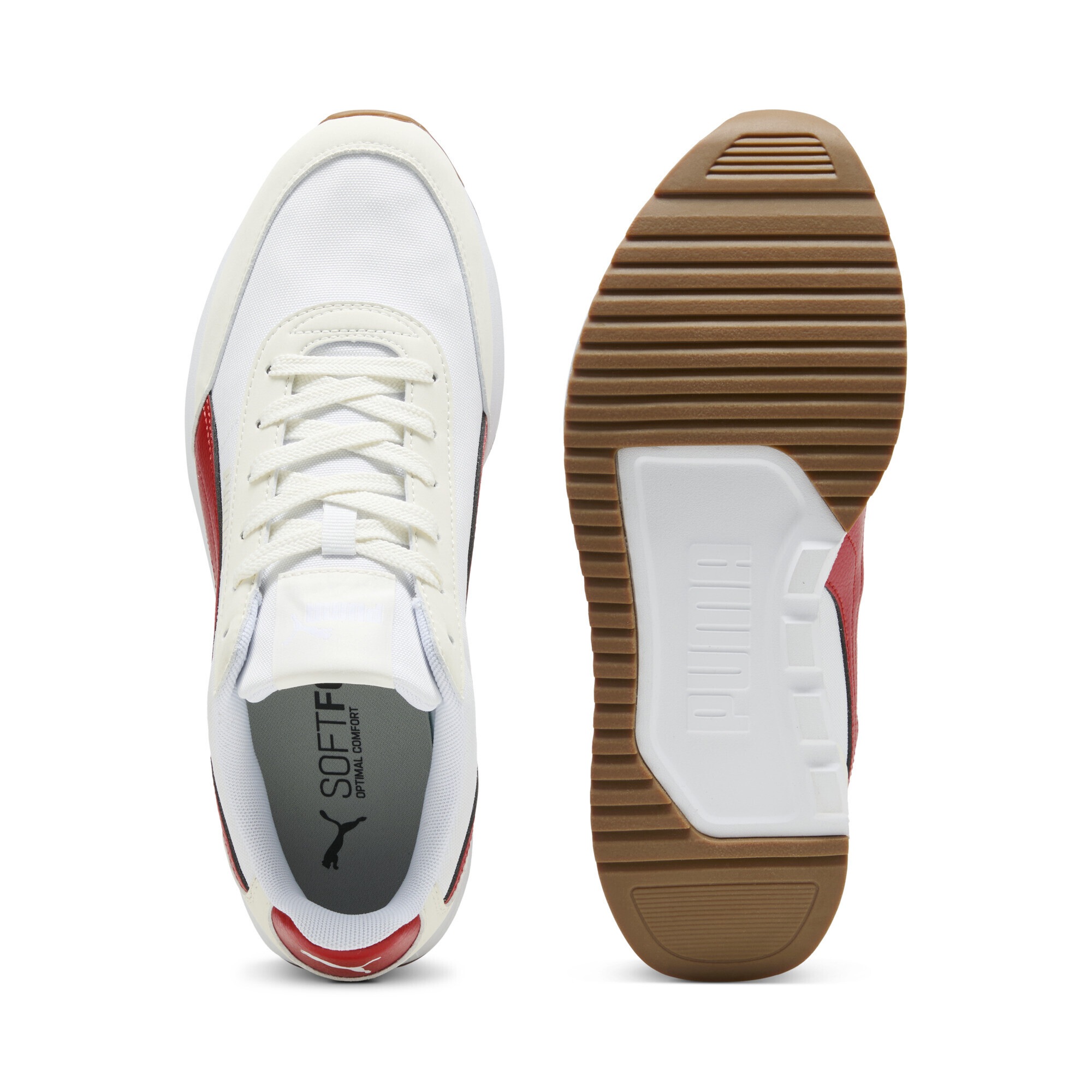 Puma R78 Lightwind Sneakers White Red 38.5 6