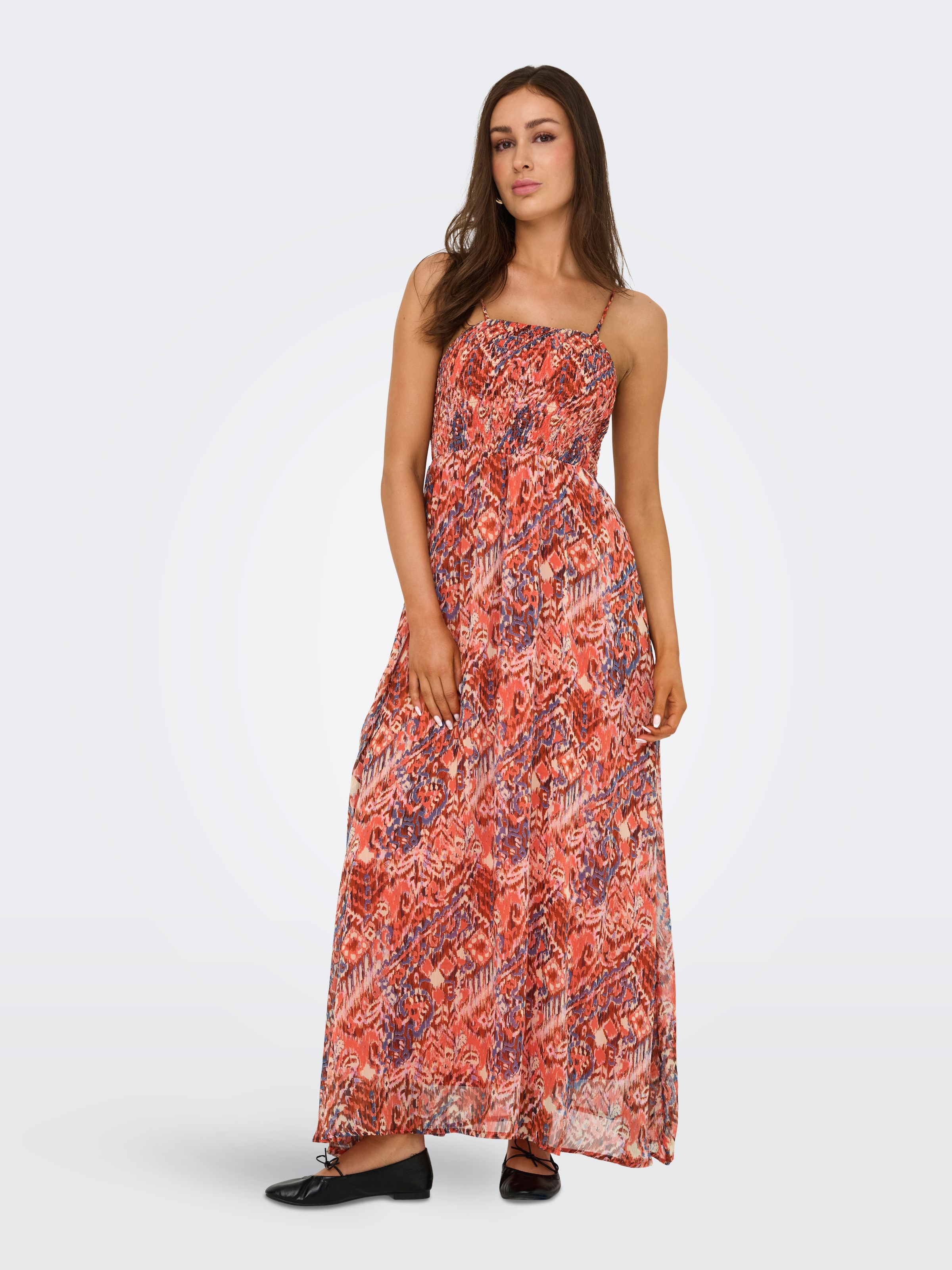 ONLY Maxikleid »ONLELENA VIKKI LIFE STRAP ANK DRESS WVN«