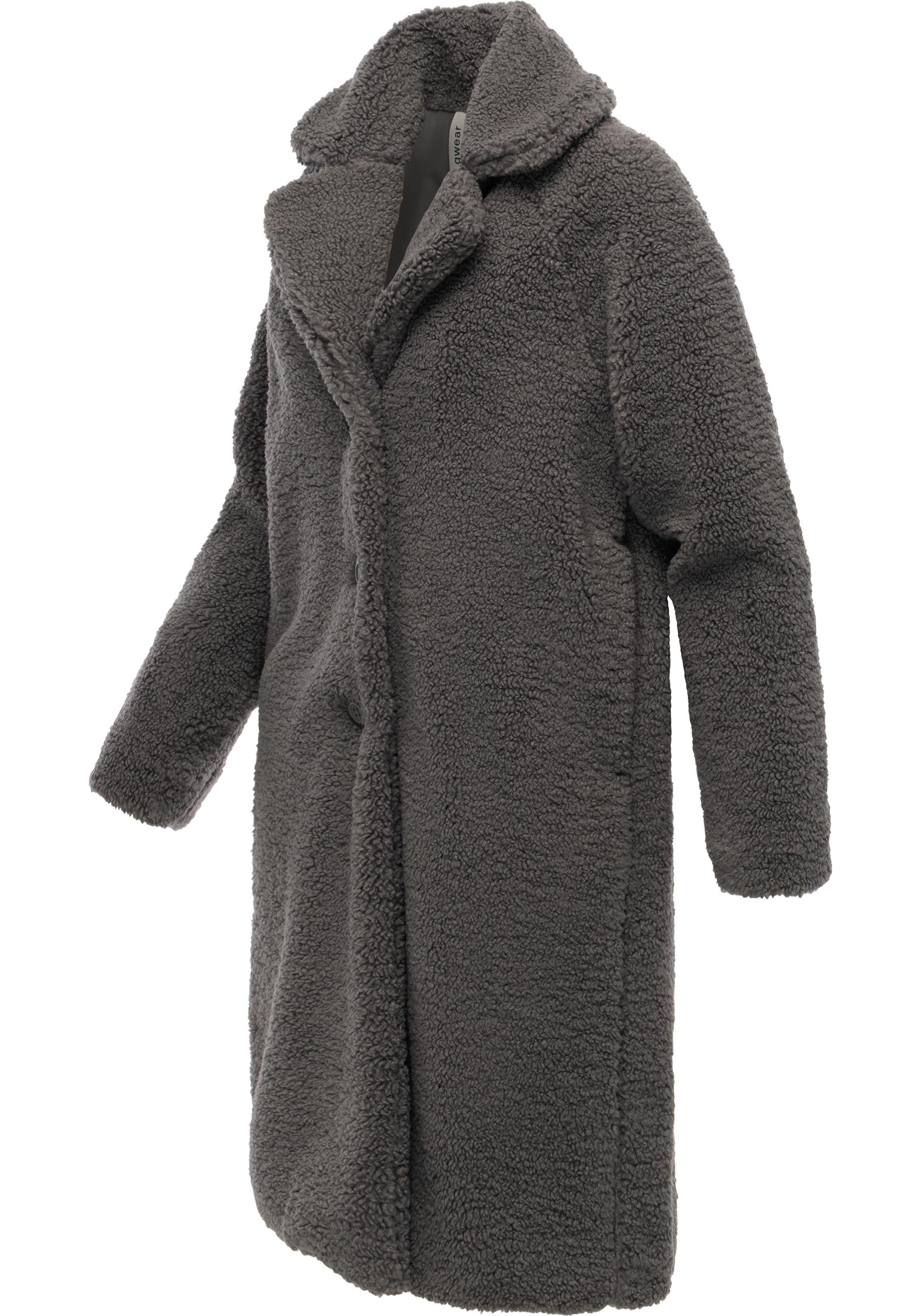 Ragwear Fellimitatmantel "Tedyco YOUMODO", flauschige Übergangsjacke aus ku günstig online kaufen