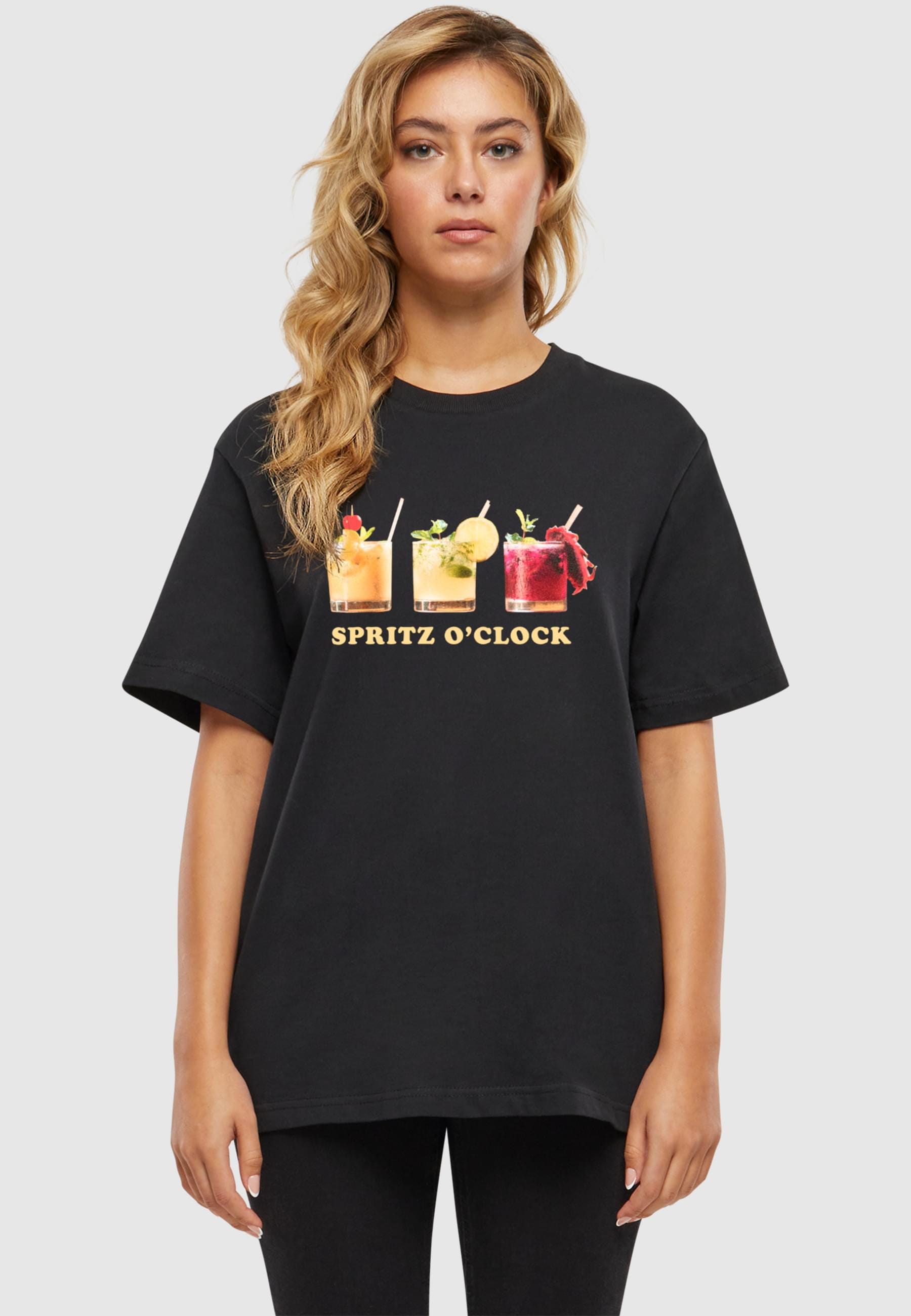 Merchcode T-Shirt »Merchcode Ladies Spritz Tee«, (1 tlg.)