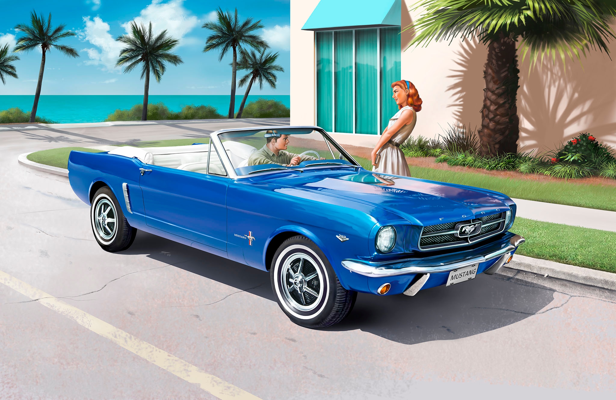 Revell® Modellbausatz »Geschenkset 60 Jahre Ford Mustang«