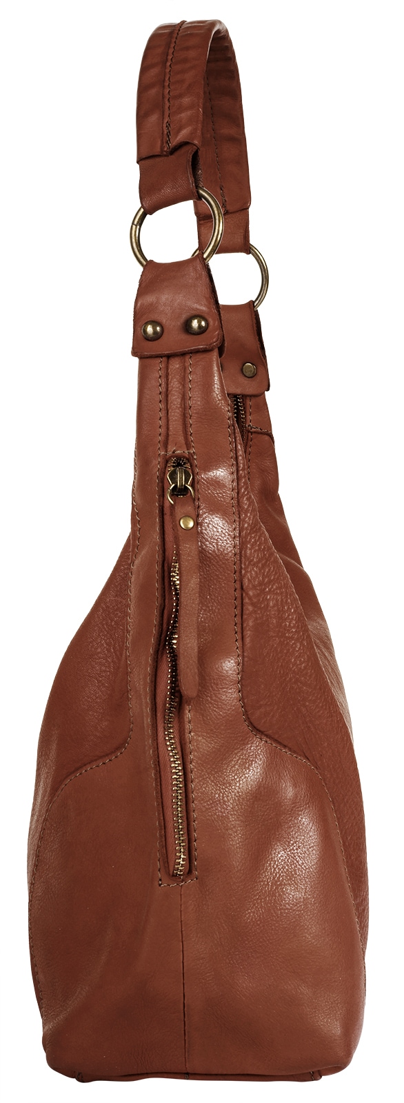 Samantha Look Shopper, echt Leder, Made in Italy