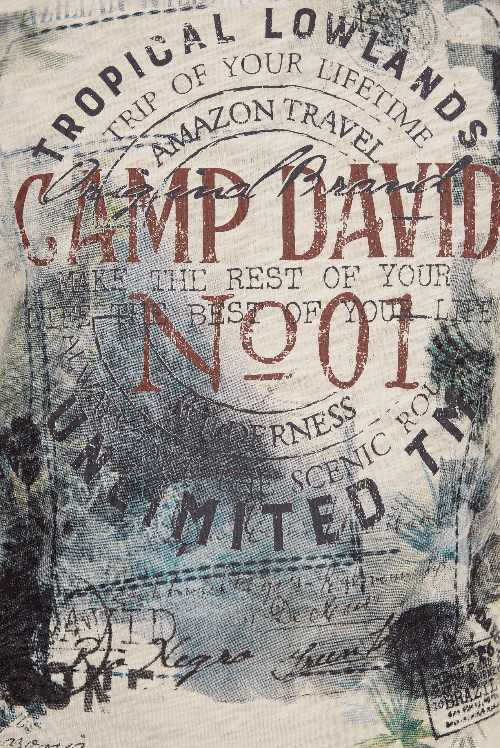 CAMP DAVID Tanktop, aus Baumwolle