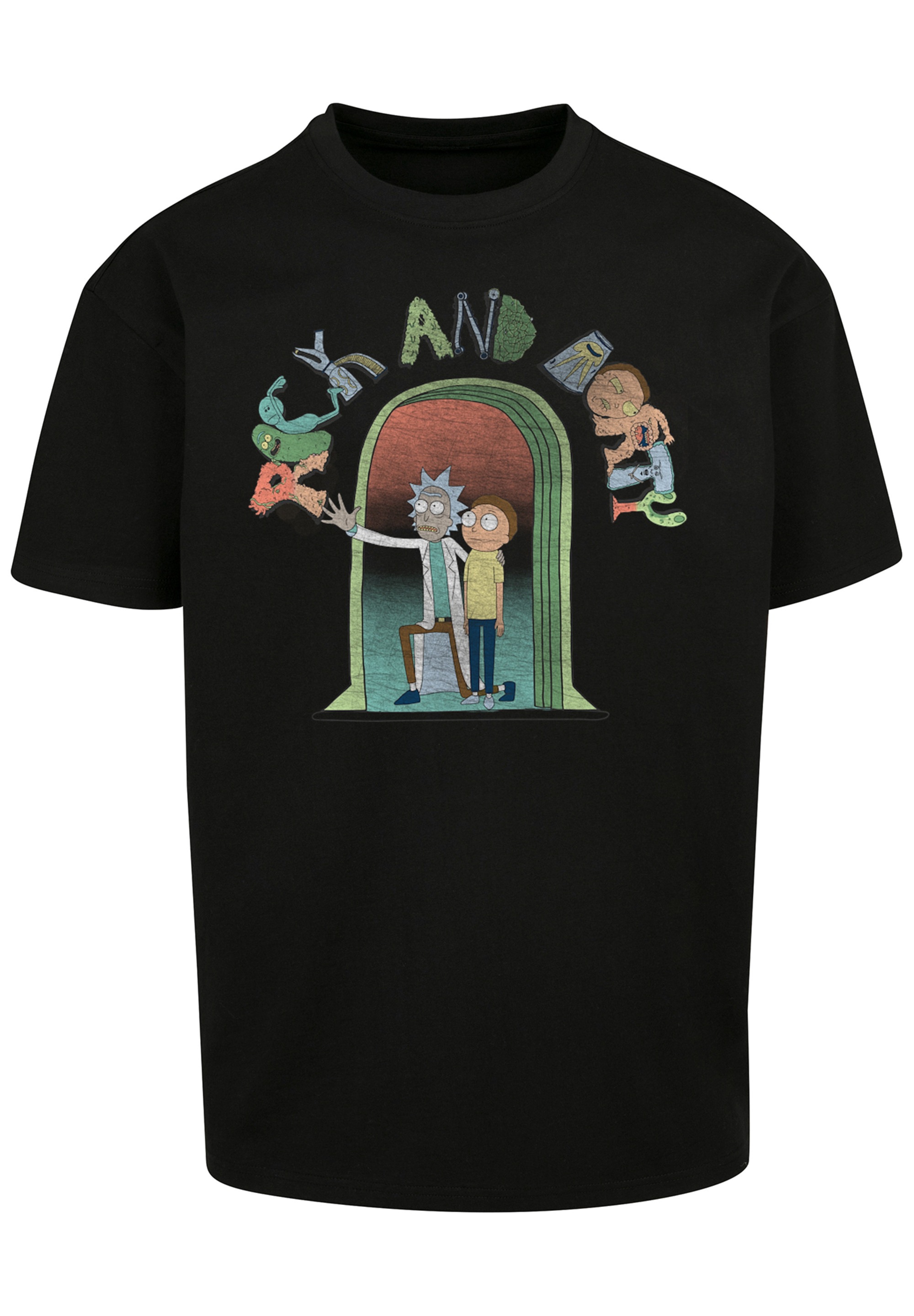 F4NT4STIC T-Shirt »Rick und Morty«, Print