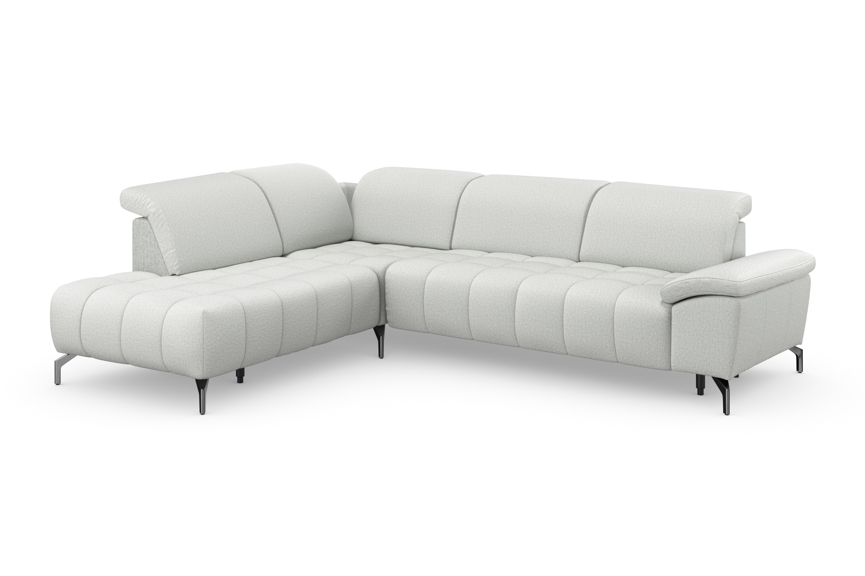 Thumbnail - sit&more Ecksofa "Cool L-Form", wahlweise mit Kopfteilverstellung und Vorziehsitz motorisch