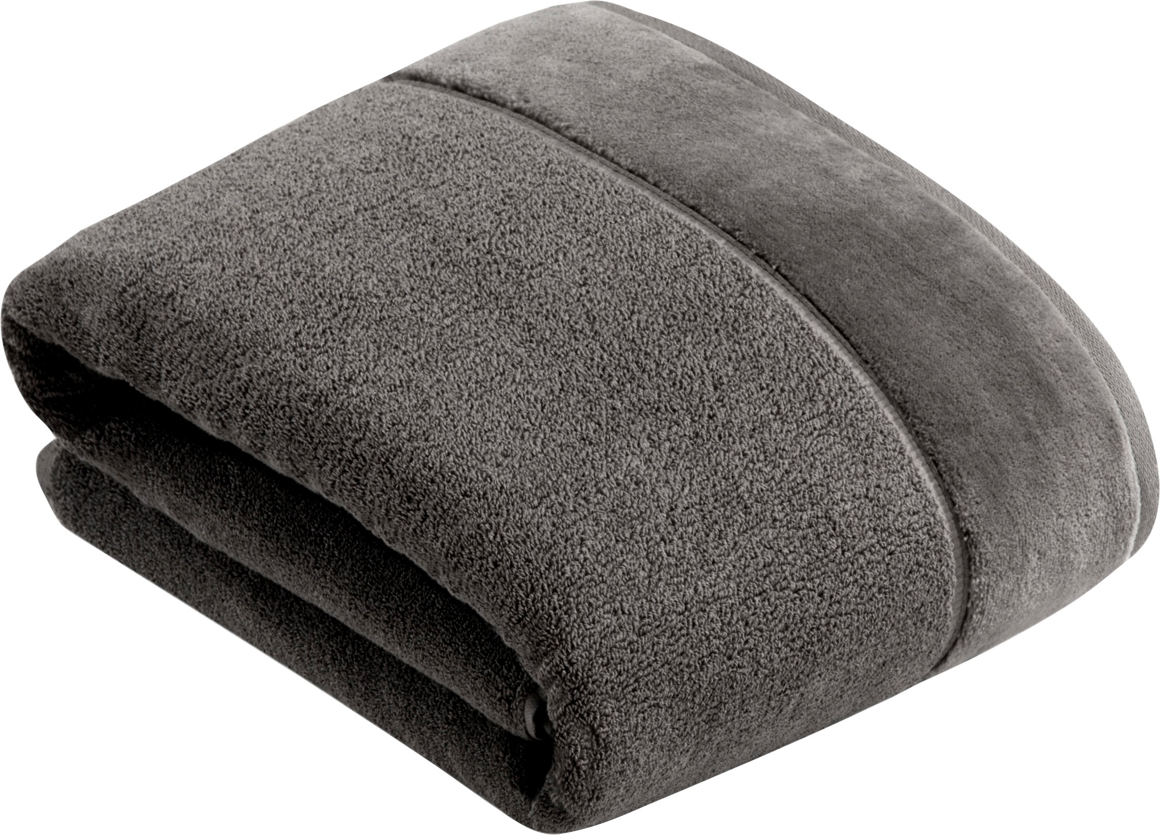 Vossen Badetuch "Pure" Baumwolle & VEGAN, mit eleganter Veloursbordüre günstig online kaufen