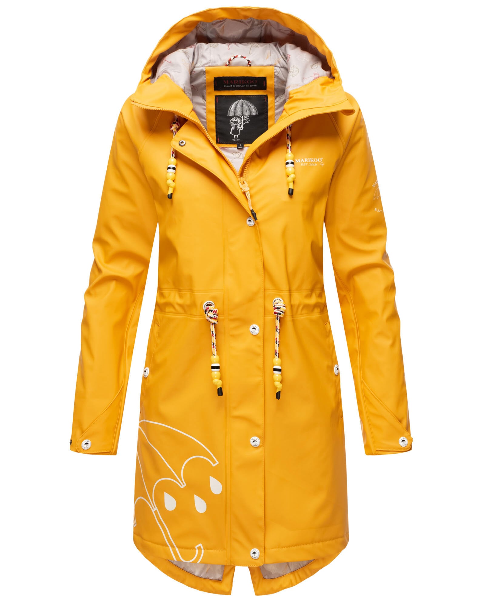 Marikoo Outdoorjacke »Dancing Umbrella«, mit einer großen Kapuze