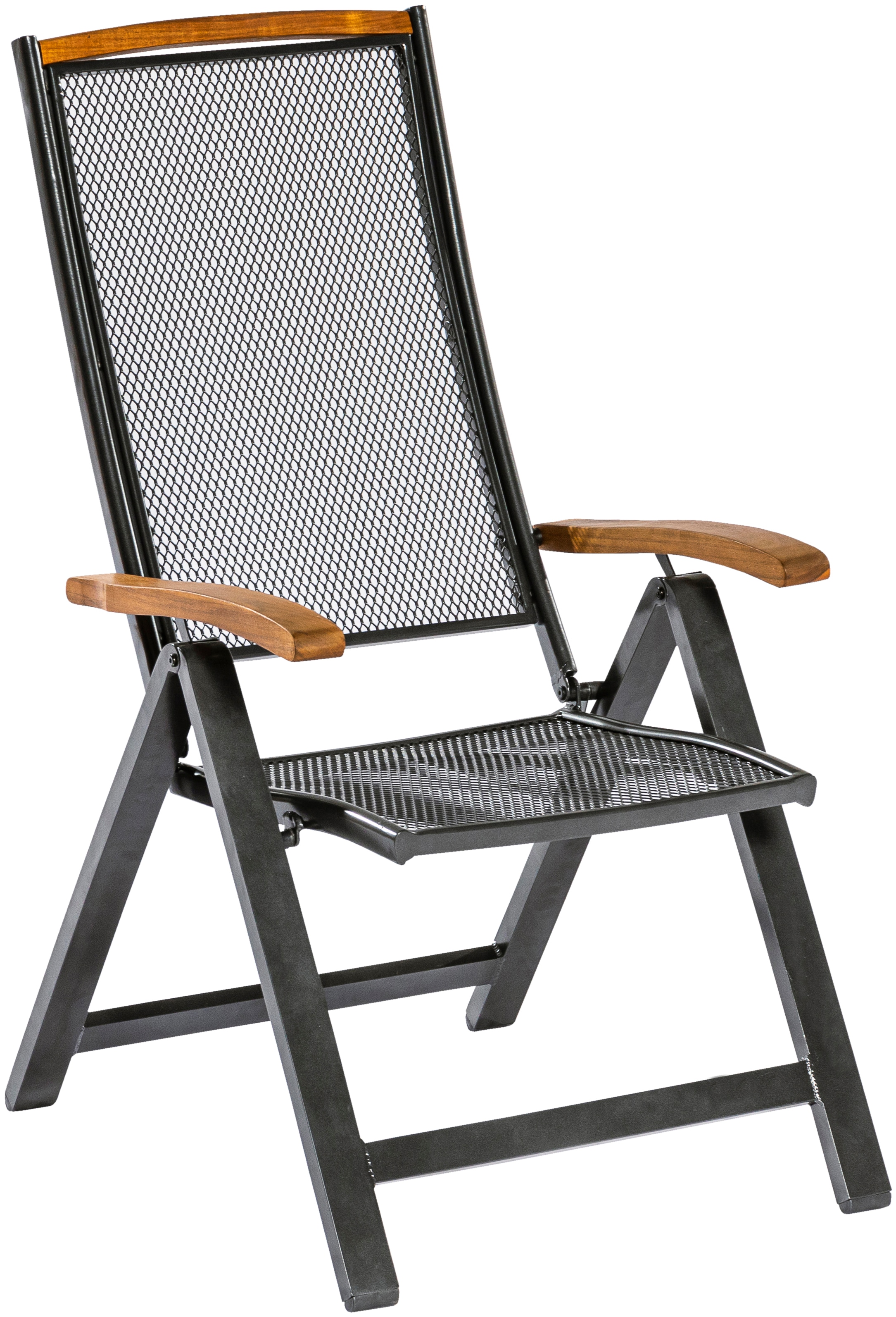 MERXX Garten-Essgruppe »Tilos« 7 Stk. tlg. 6 Klappsessel mit ausziehbarem Tisch