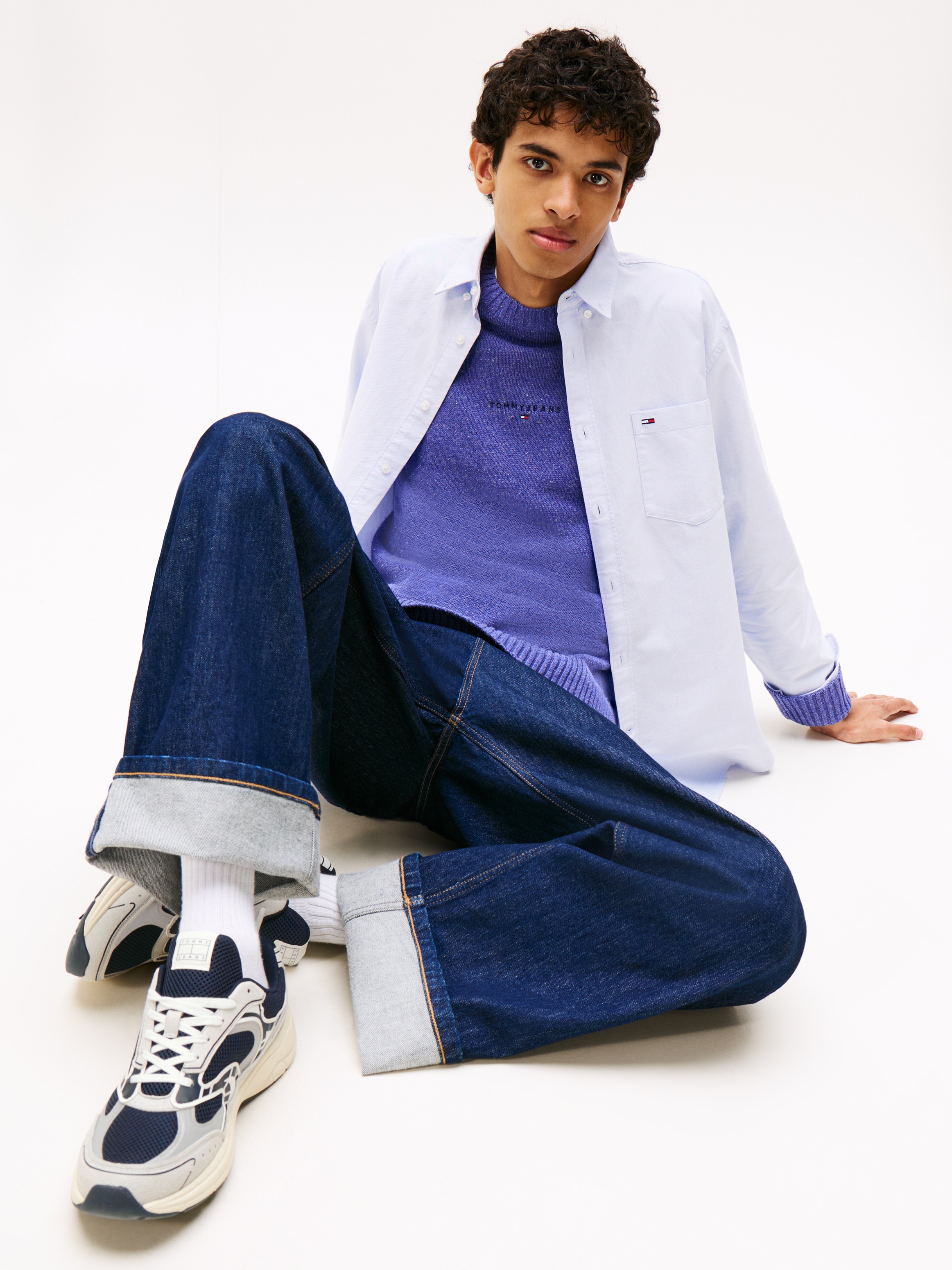 Tommy Jeans Sneaker »ARCHIVE '25«, Freizeitschuh, Halbschuh, Schnürschuh mit reflektierenden Details