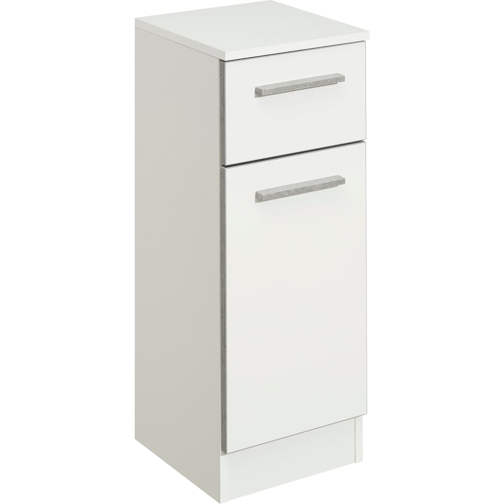 Saphir Unterschrank »Quickset 953 Badschrank mit 1 Tür und 1 Schublade, 30 cm breit«