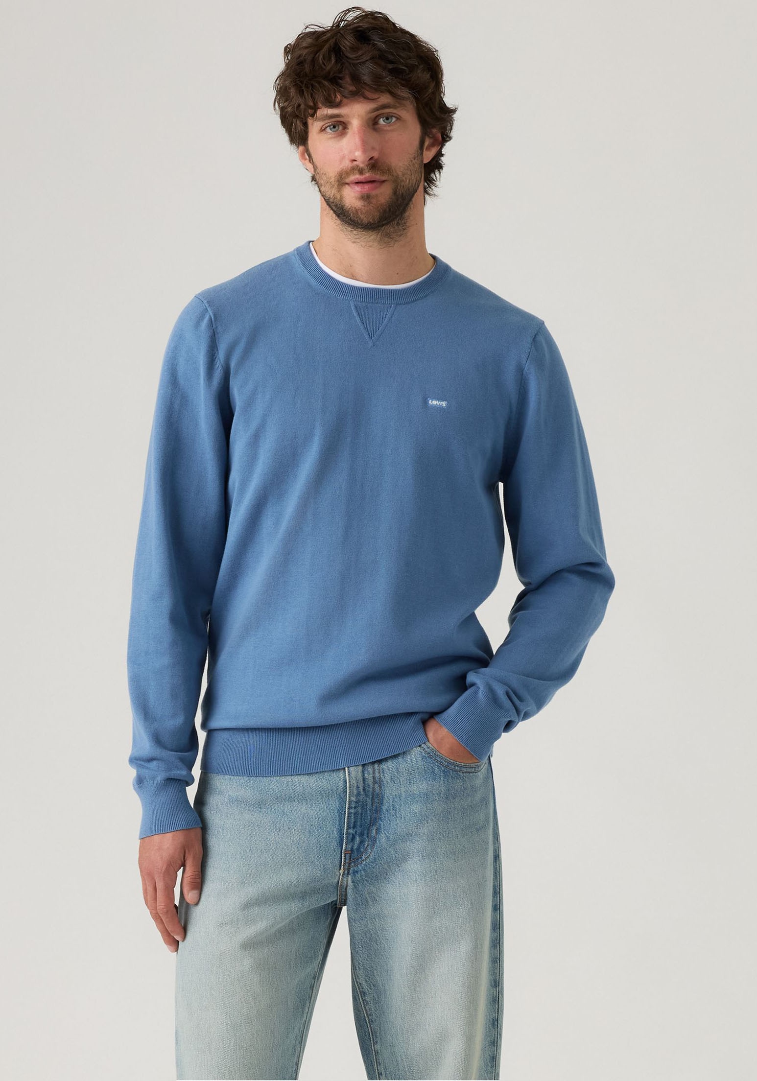 Levis Rundhalspullover "LIGHTWEIGHT HM SWEATER" günstig online kaufen