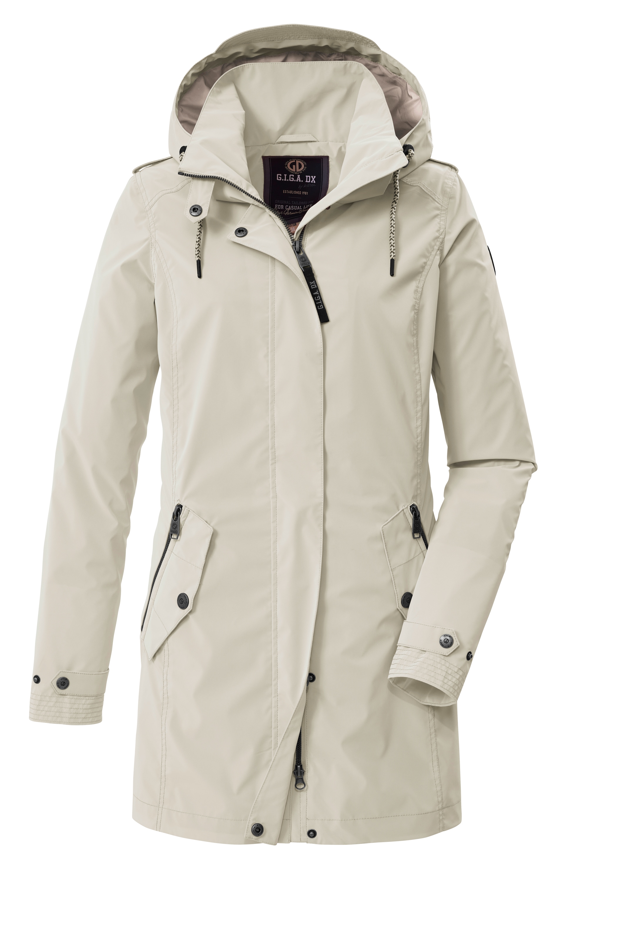 G.I.G.A. DX by killtec Parka »GS 94 WMN PRK« mit abzipp- und regulierbarer Kapuze mit Schirm