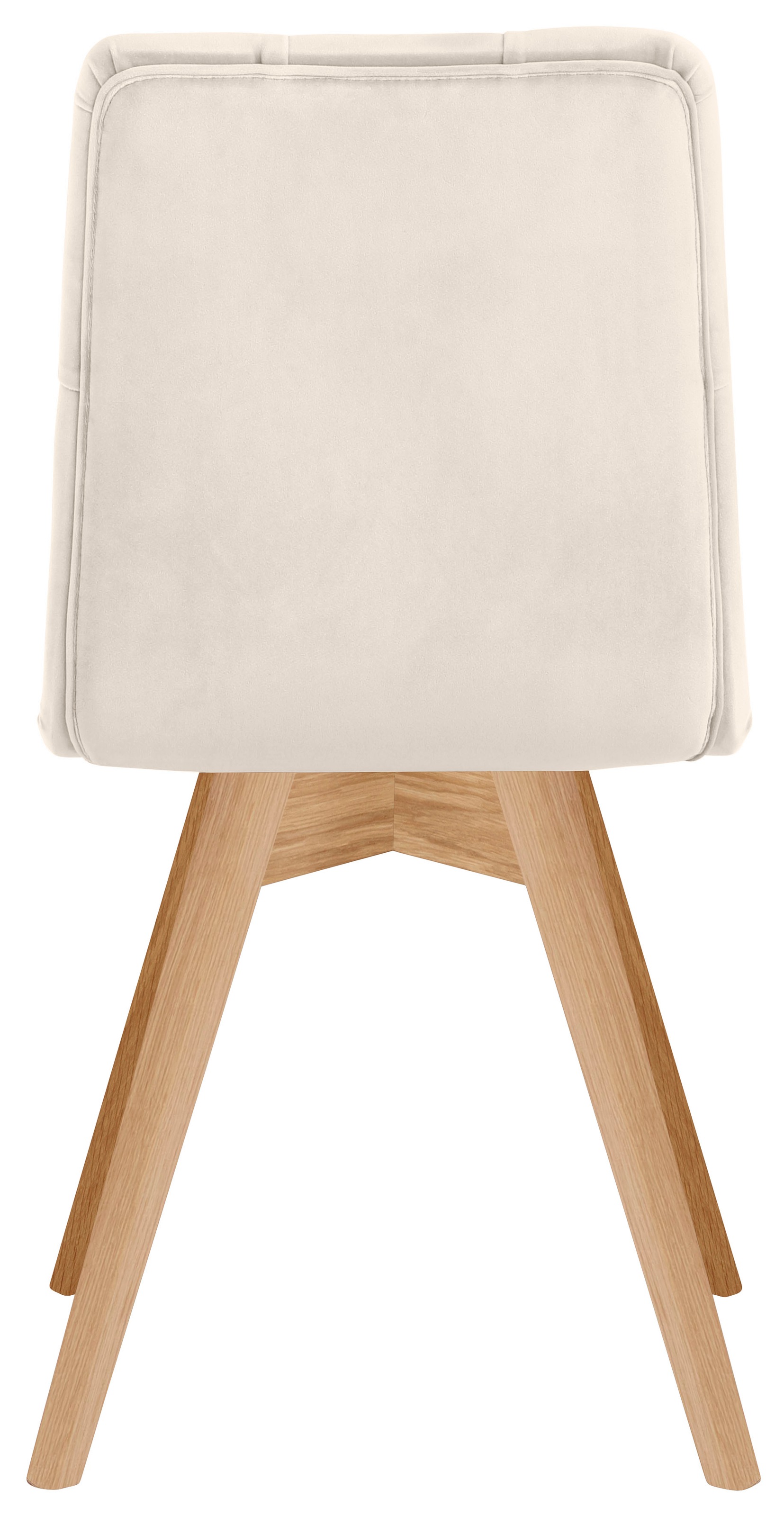 andas Esszimmerstuhl »Rania«, (Set), 4 St., Samtoptik, im 2er/4er/6er Set, Massivholzbeinen