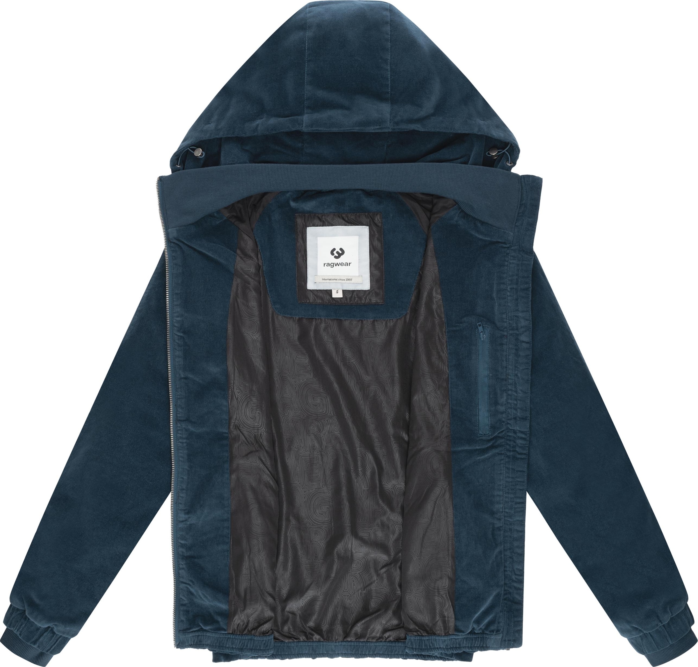 Ragwear Bomberjacke »Dizzie Cordy YOUMODO« mit Kapuze Cordjacke mit verstellbarer Kapuze
