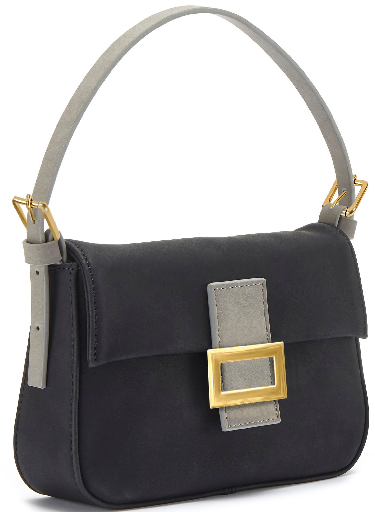 Vivance Umhängetasche "Schultertasche, Henkeltasche, Handtasche, Minibag" Handtasche Damen zum Umhängen mit abnehmbarem Schulterriemen VEGAN