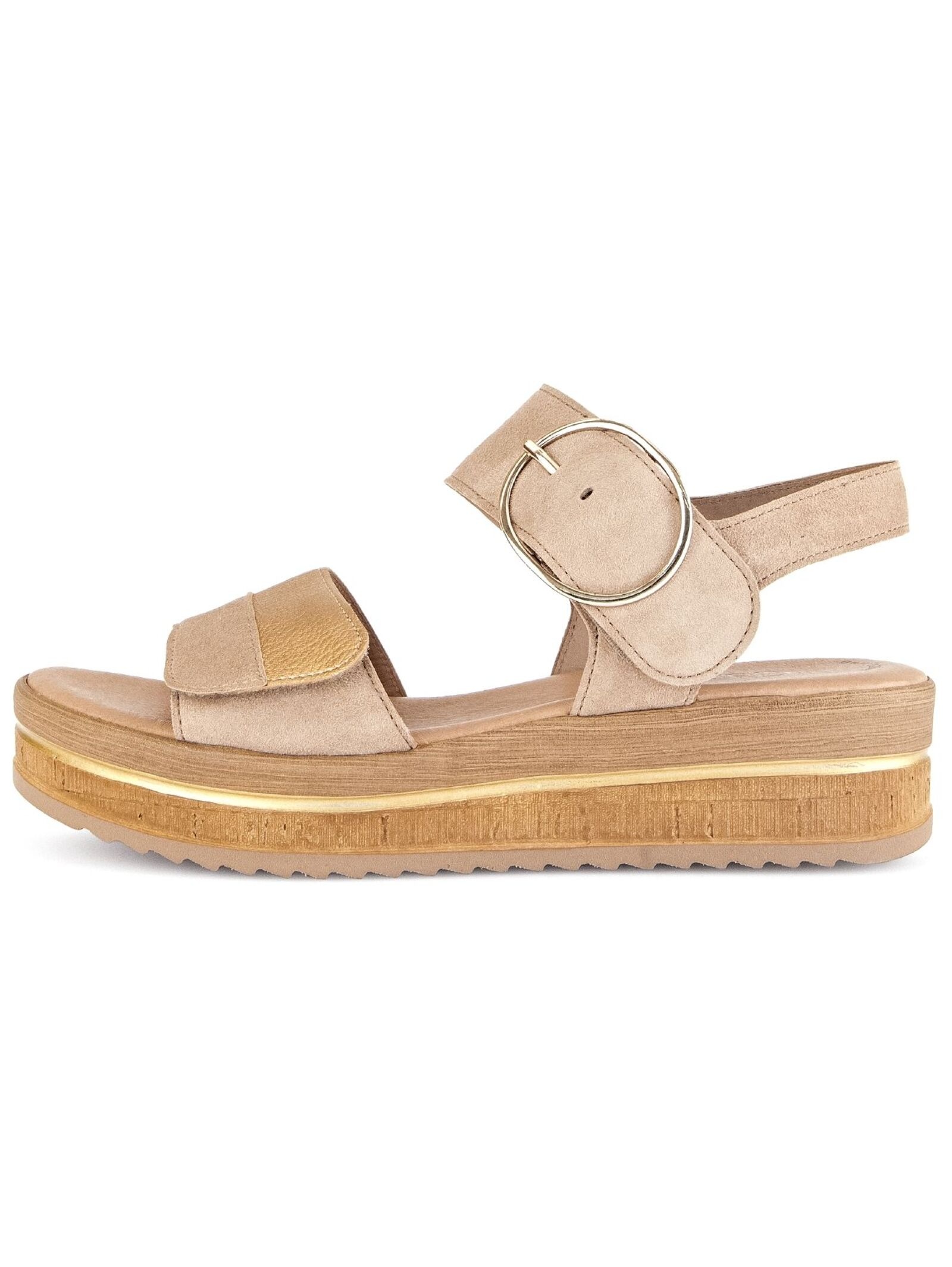 Gabor Keilsandalette »Gabor Sandalen Veloursleder/Textil«