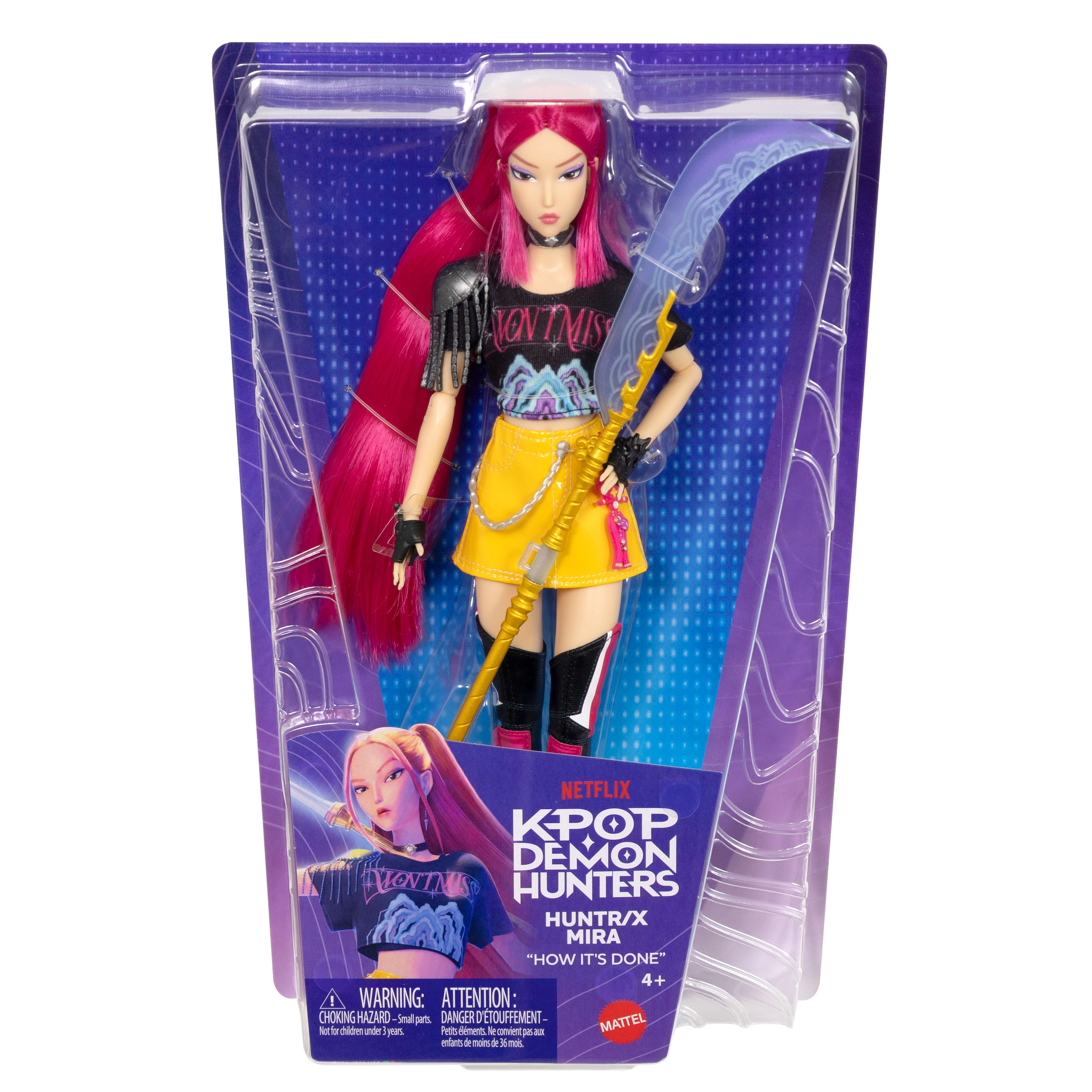 Mattel® Anziehpuppe »KPop Demon Hunters HUNTR/X: MIRA - HOW IT'S DONE«