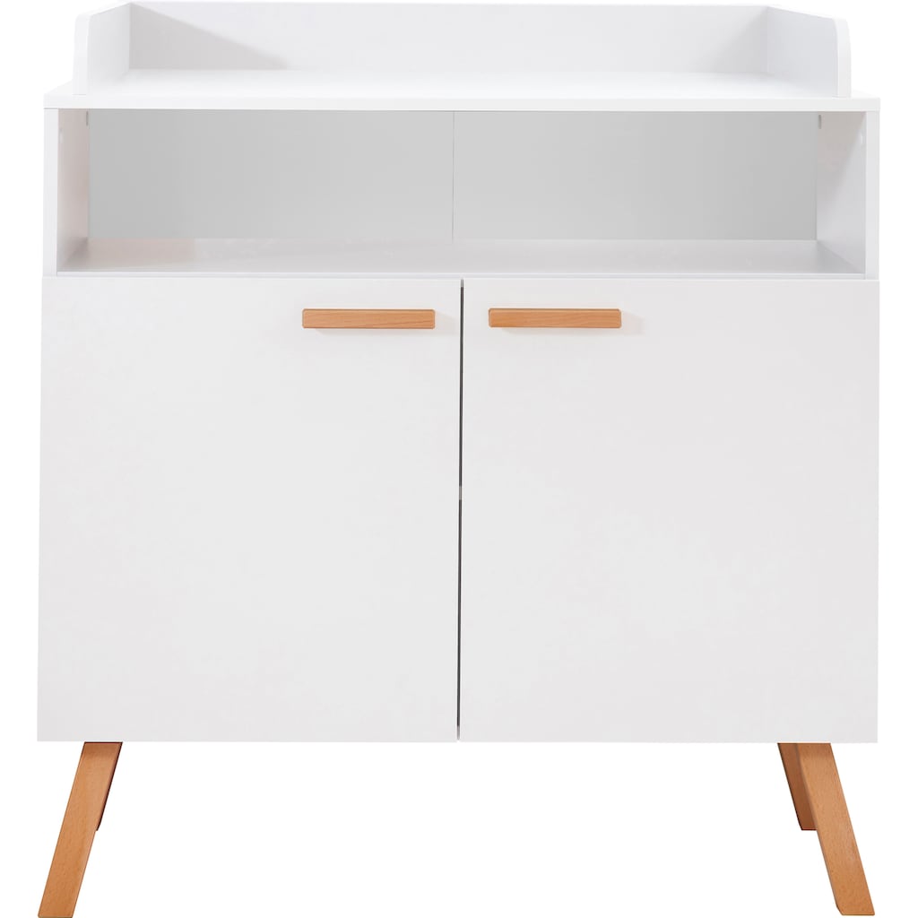 trendteam Babymöbel-Set »Mats«, (Set, 3 St., Bett, Wickelkommode, Schrank)