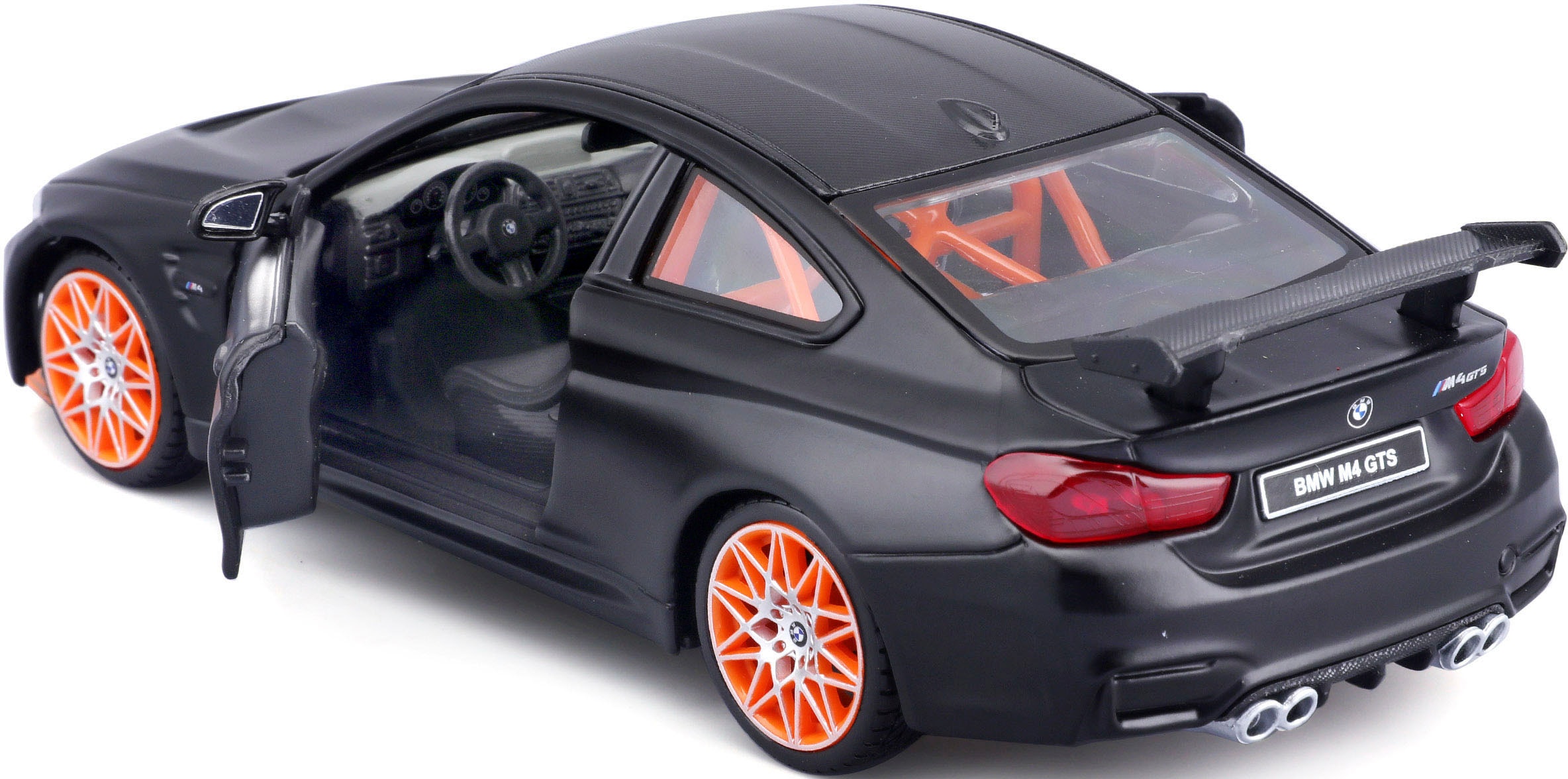 Maisto® Sammlerauto »1:24 BMW M4 GTS, mattschwarz«, 1:24