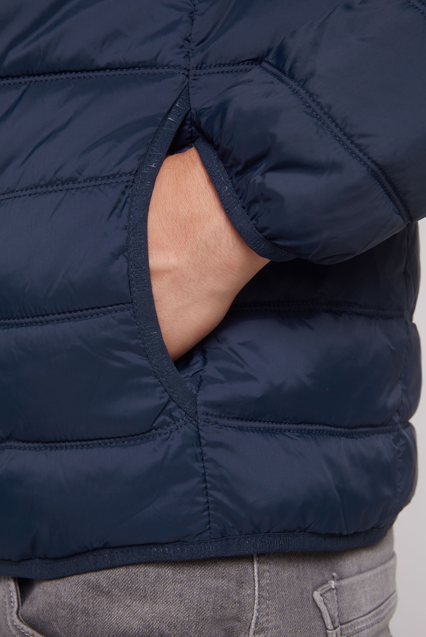 CAMP DAVID Outdoorjacke, mit Kapuze, mit Innentaschen